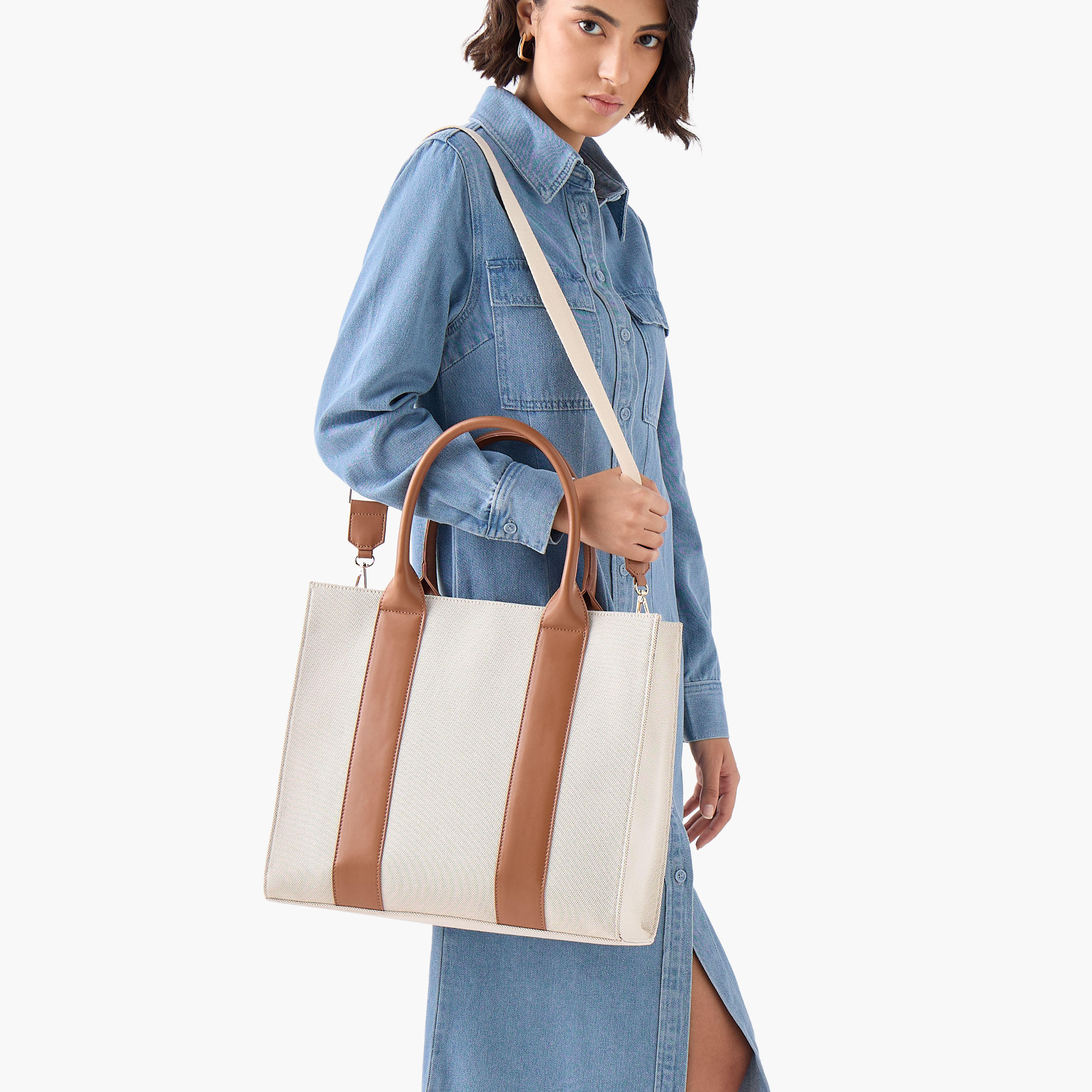 شنطة توتي بارزة الملمس بحزام قابل للفصل ومقابض-women-bagsandwallets-handbags-image-8