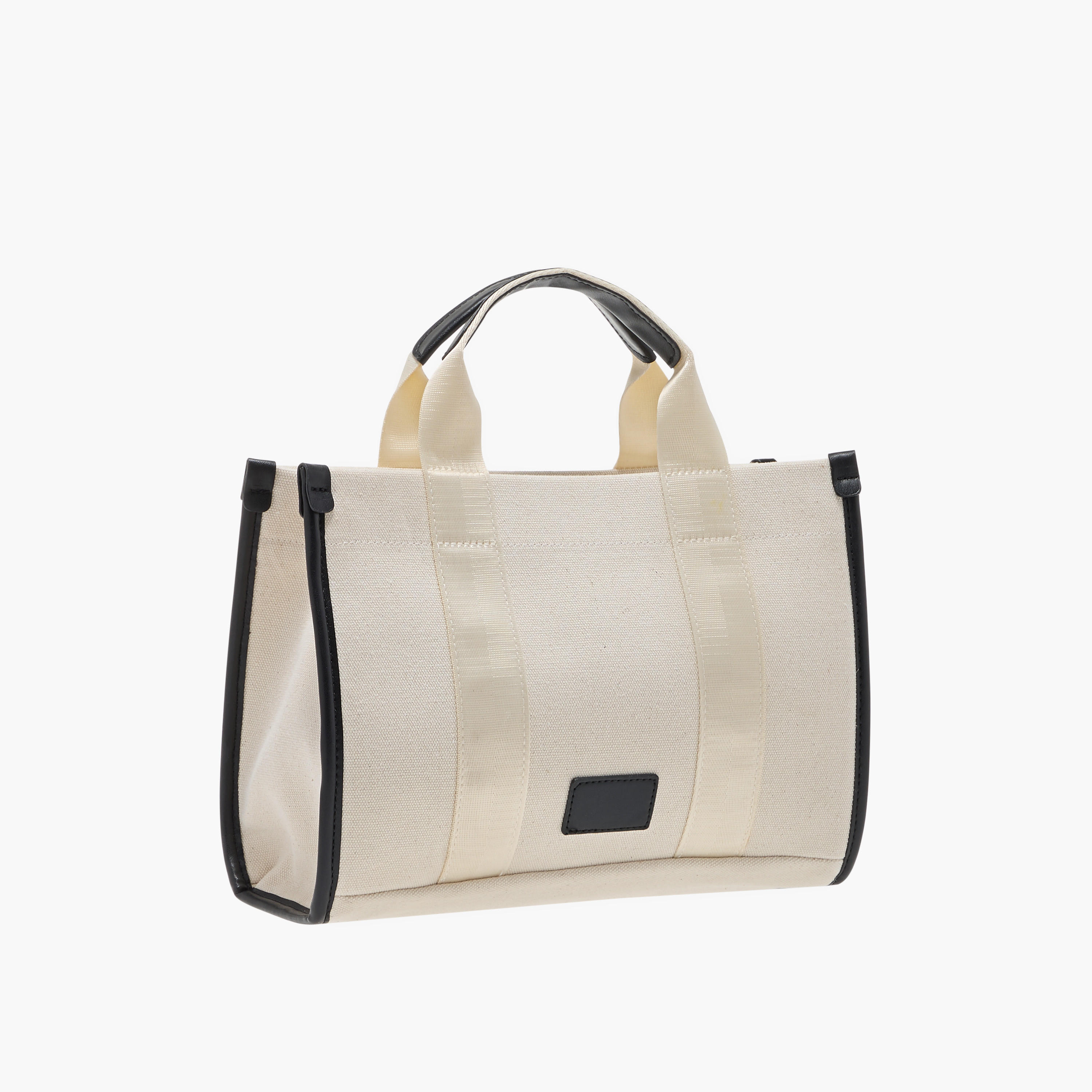 Textured Tote Bag with Handles and Adjustable Strap-women-bagsandwallets-handbags-image-4