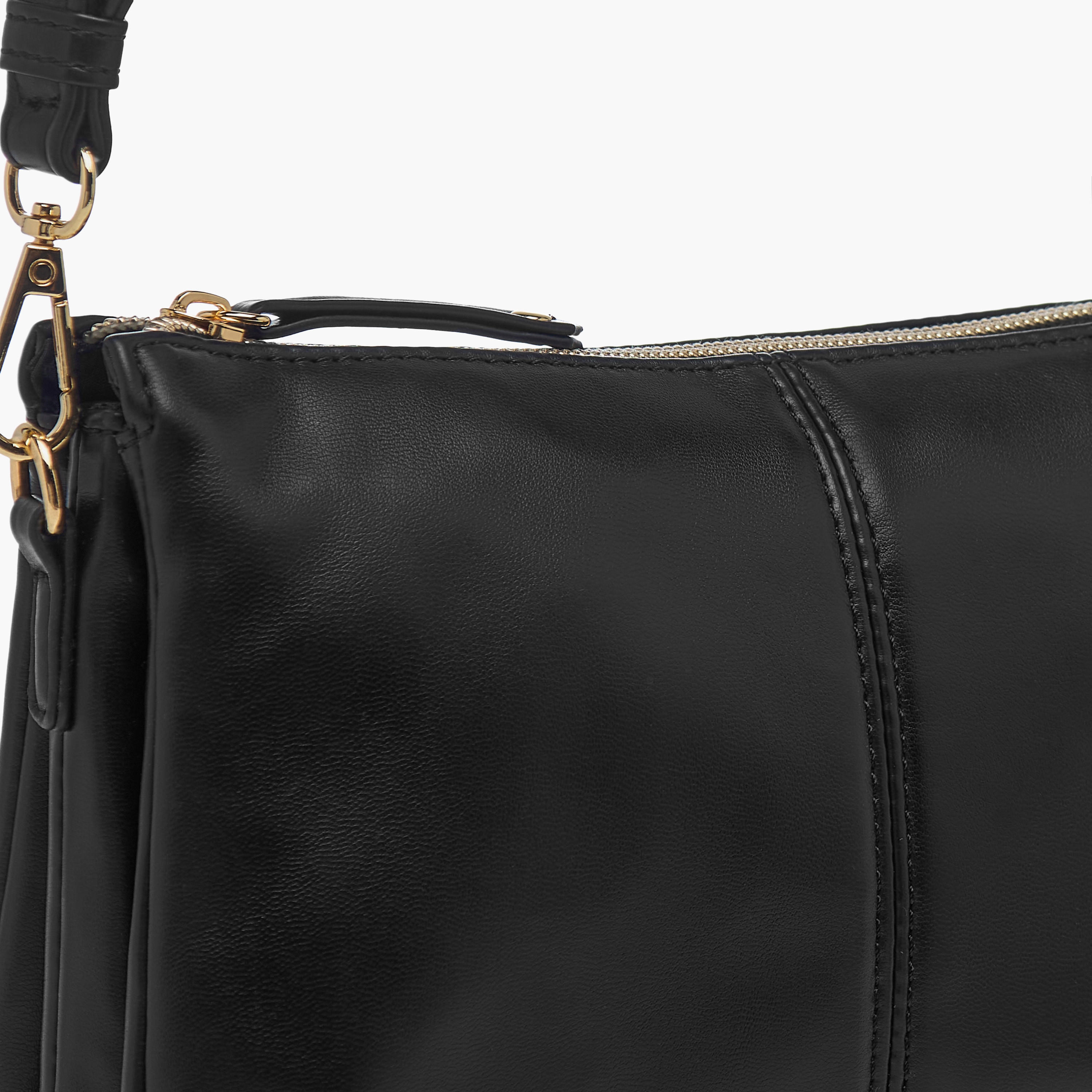 شنطة كروس بودي بارزة الملمس بسحاب إغلاق وحزام قابل للفصل-women-bagsandwallets-handbags-image-5