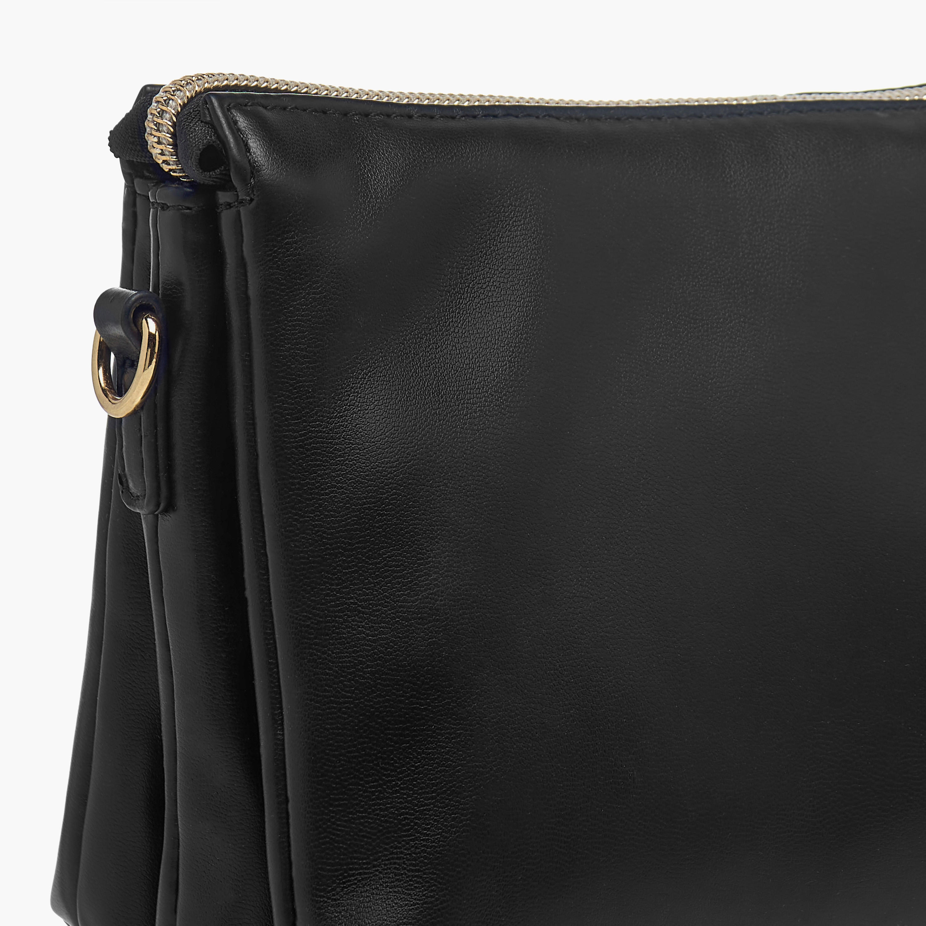 شنطة كروس بودي بارزة الملمس بسحاب إغلاق وحزام قابل للفصل-women-bagsandwallets-handbags-image-6
