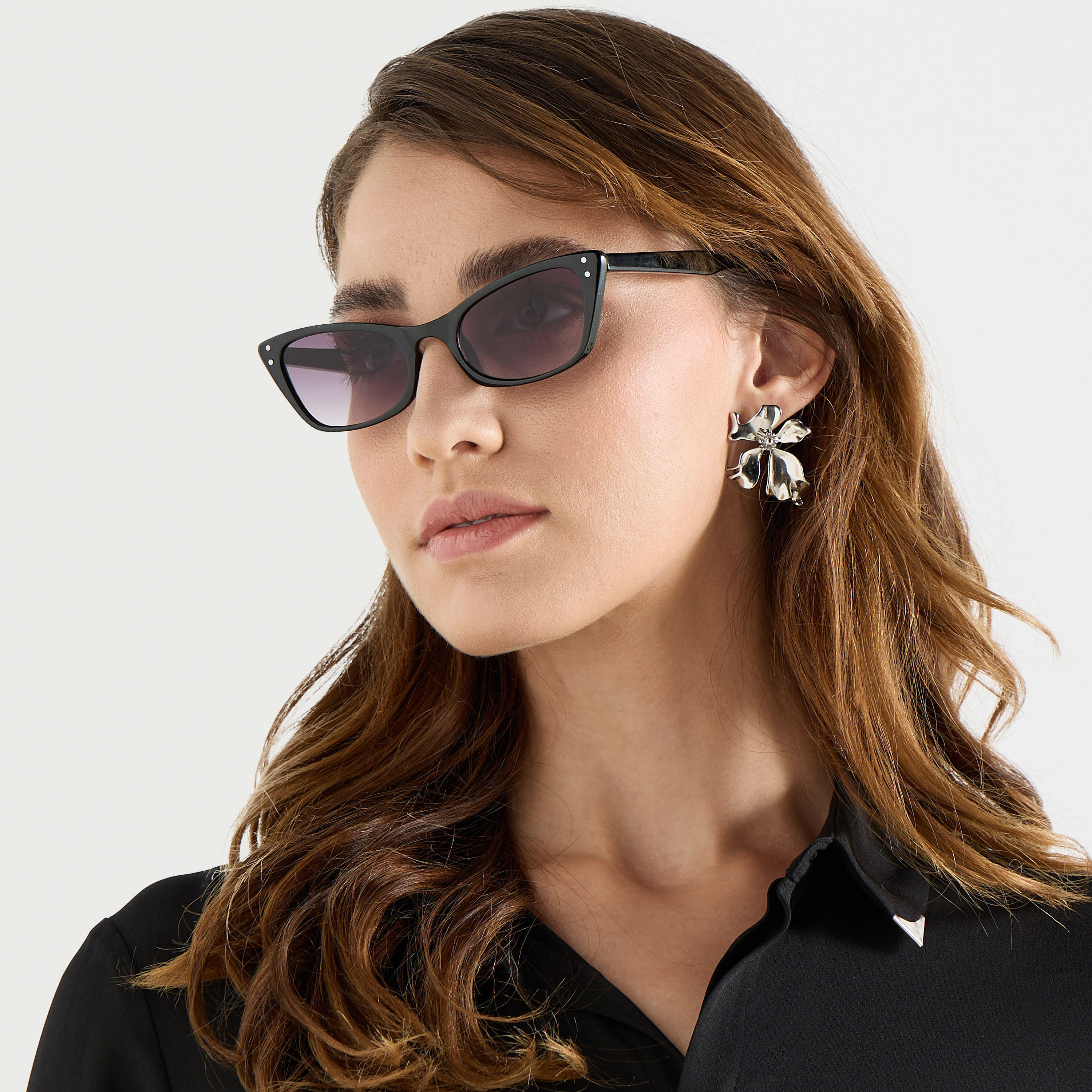 نظارة شمسية بإطار كامل وعدسات ملوّنة-women-sunglasses-image-4