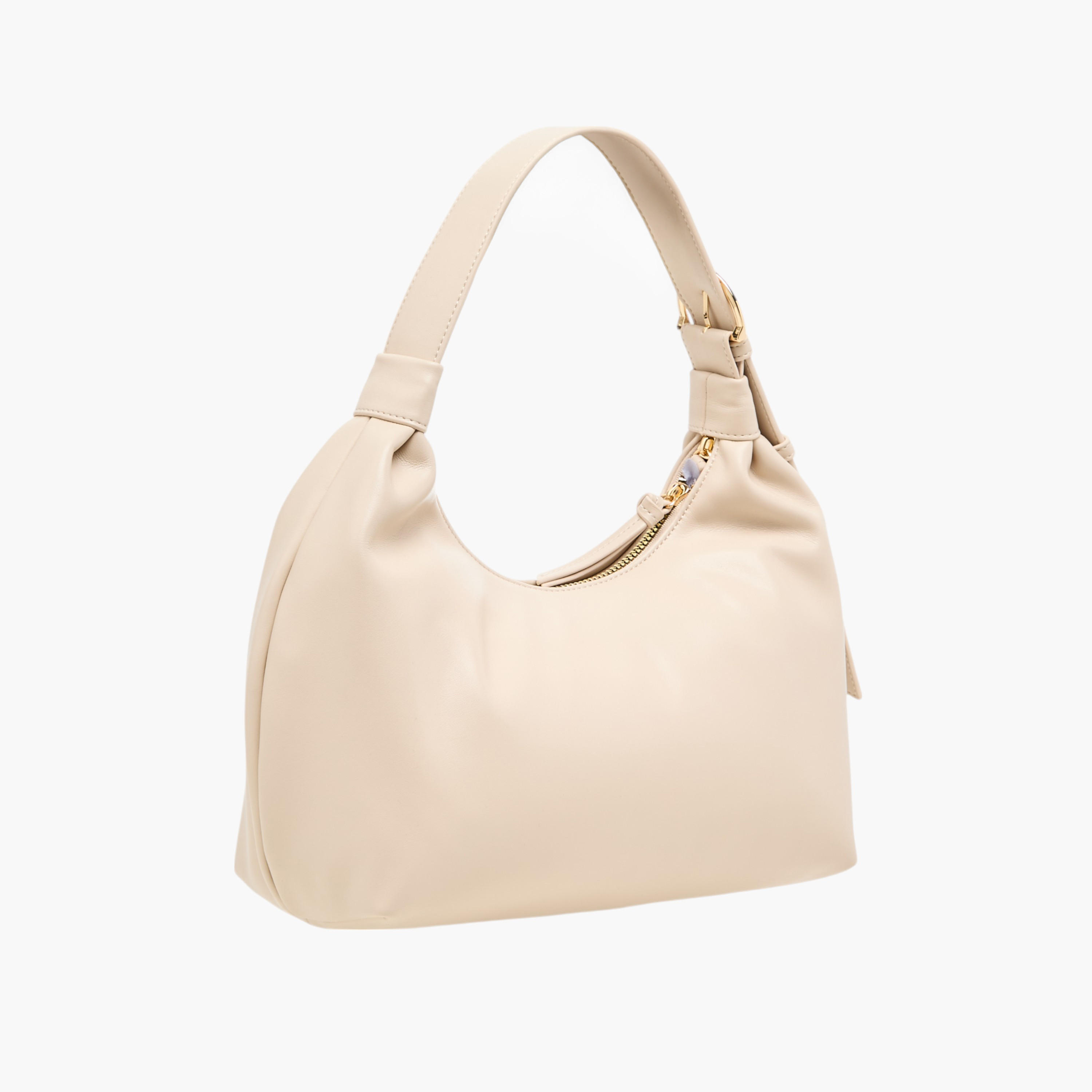 شنطة كتف بمقبض قابل للتعديل مع سحاب للإغلاق-women-bagsandwallets-handbags-image-2