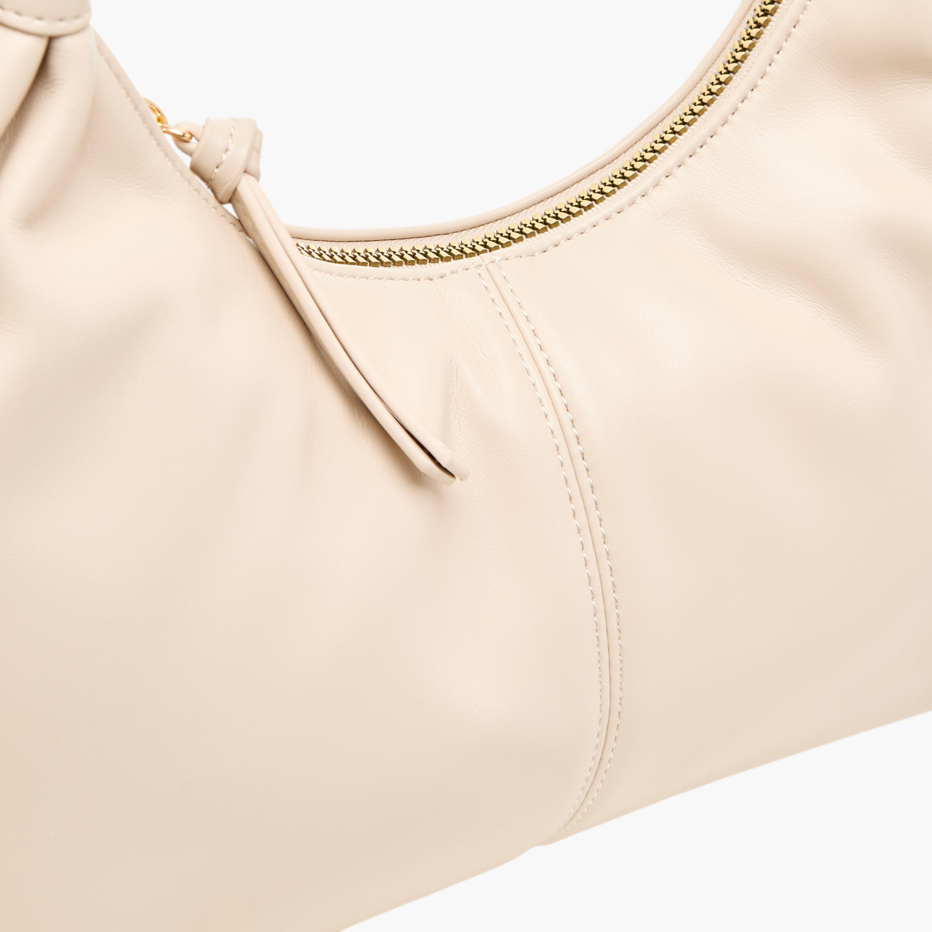 شنطة كتف بمقبض قابل للتعديل مع سحاب للإغلاق-women-bagsandwallets-handbags-image-3