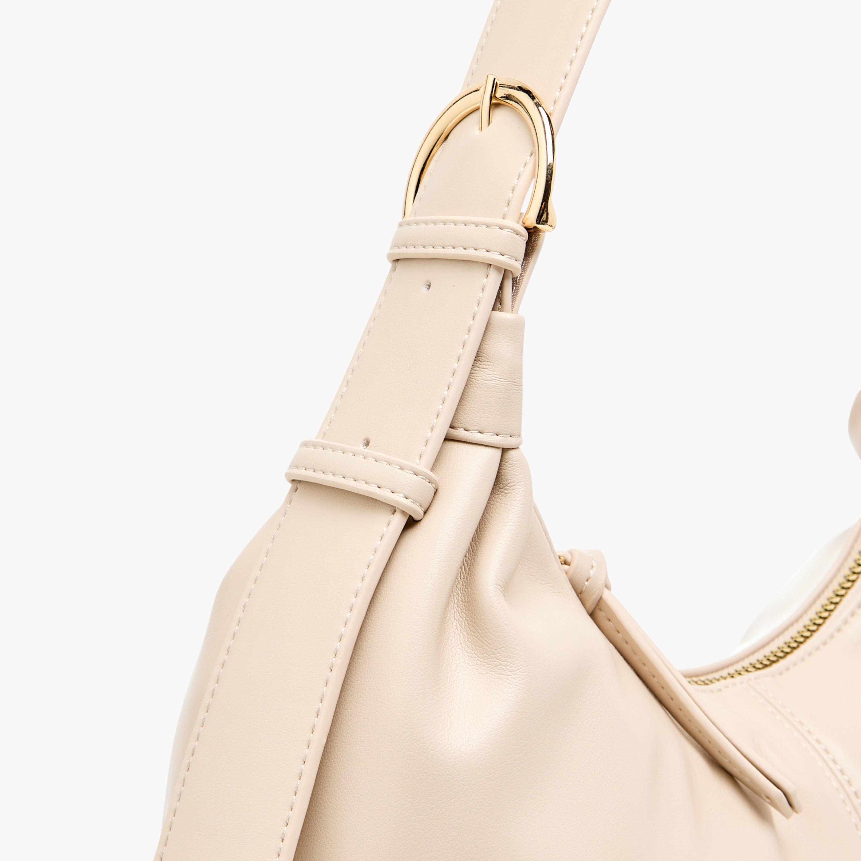 شنطة كتف بمقبض قابل للتعديل مع سحاب للإغلاق-women-bagsandwallets-handbags-image-4