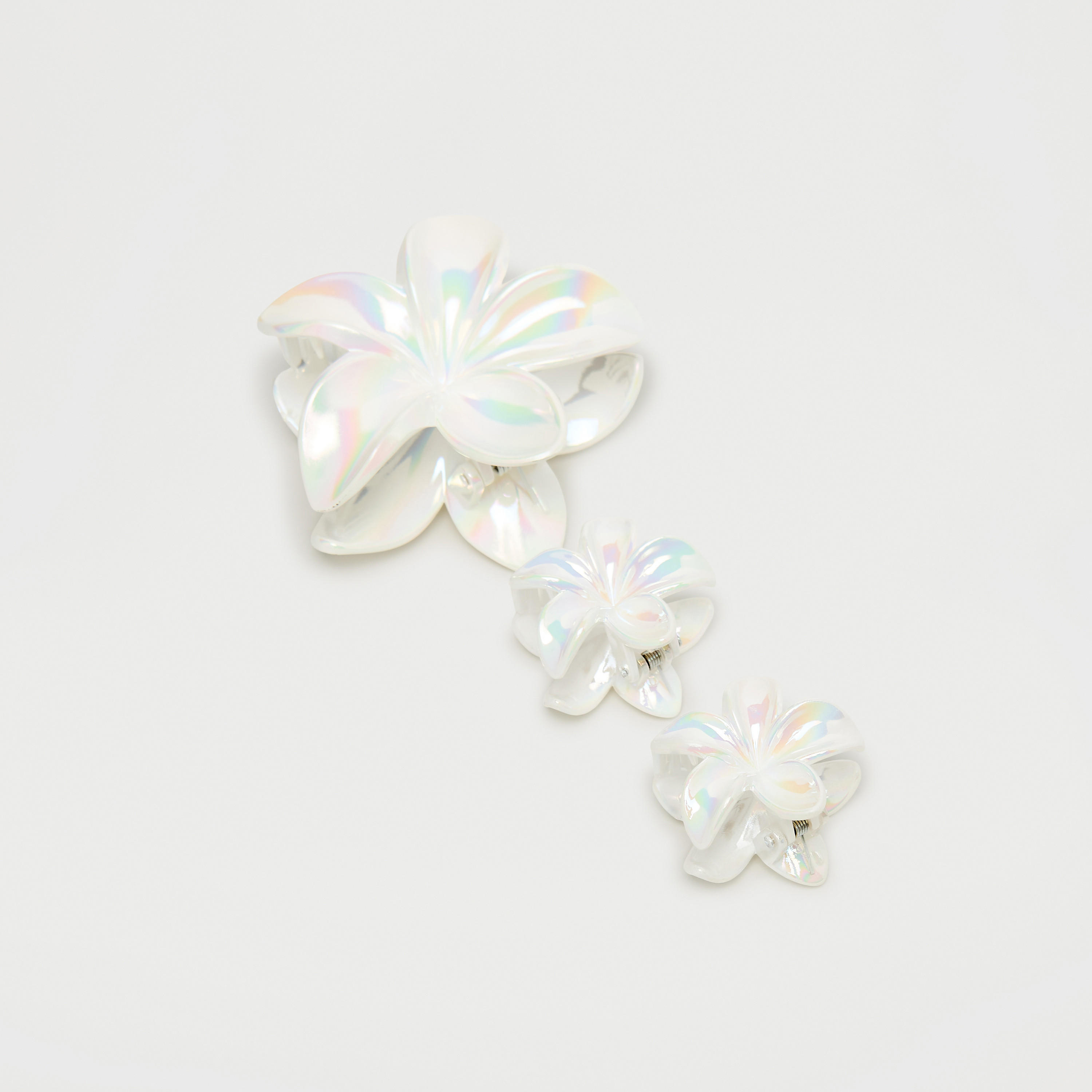 مشابك شعر بتصميمات زهرية - طقم من 3 قطع-women-hairaccessories-clamps-image-3