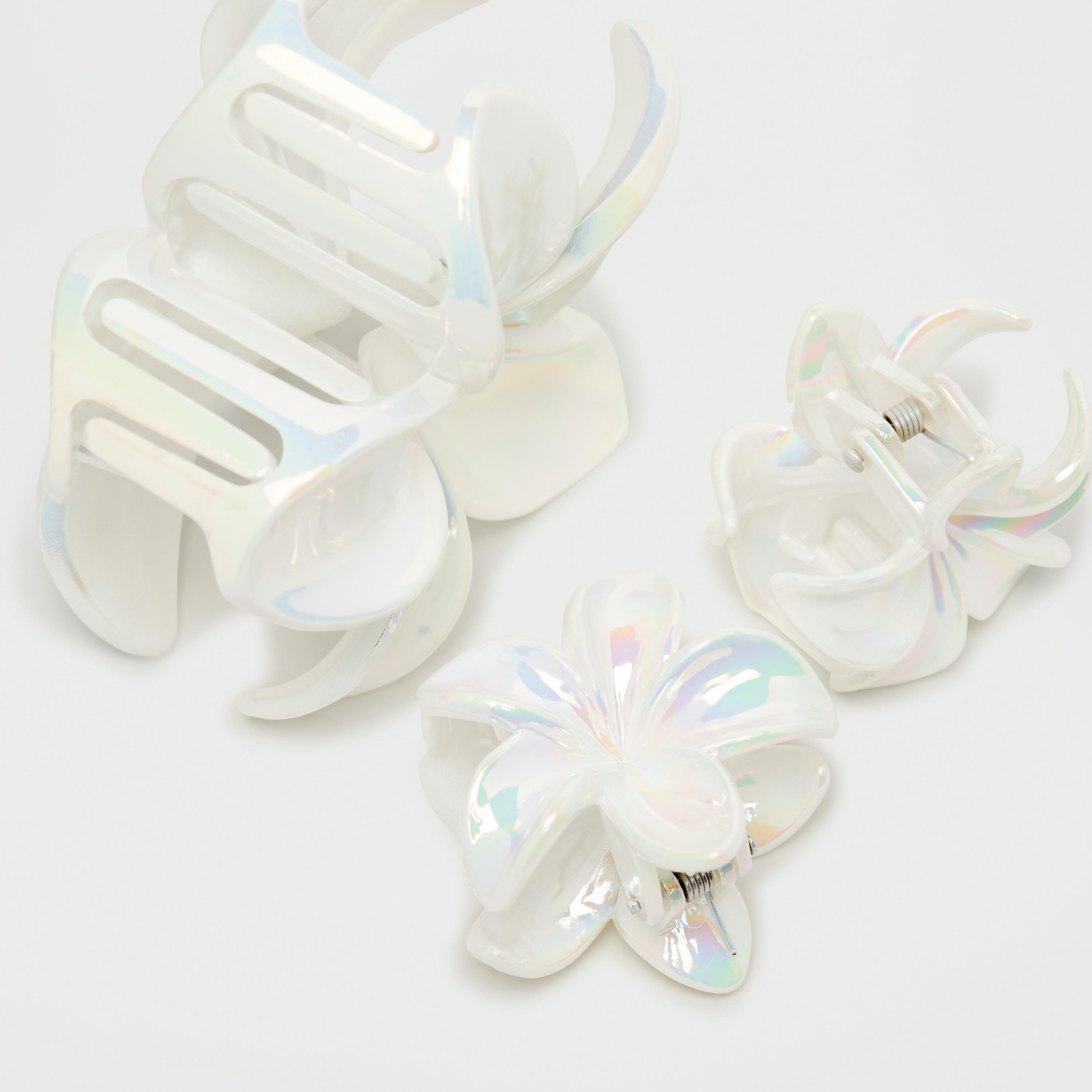 مشابك شعر بتصميمات زهرية - طقم من 3 قطع-women-hairaccessories-clamps-image-4