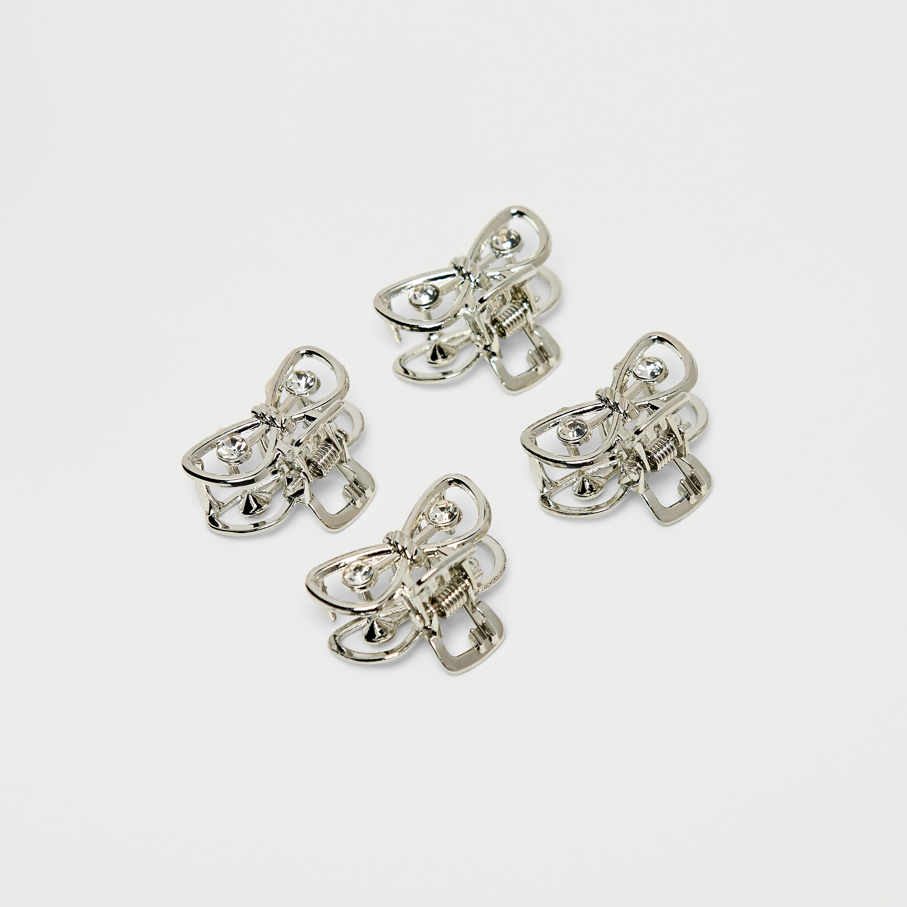 Set of 4 - Embellished Hair Clamp-women-hairaccessories-clamps-image-3