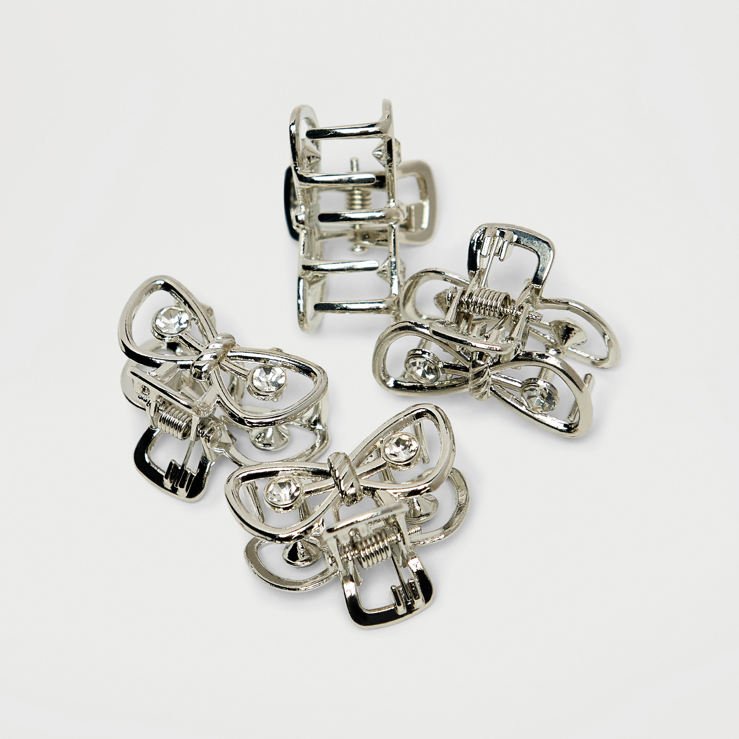 Set of 4 - Embellished Hair Clamp-women-hairaccessories-clamps-image-4