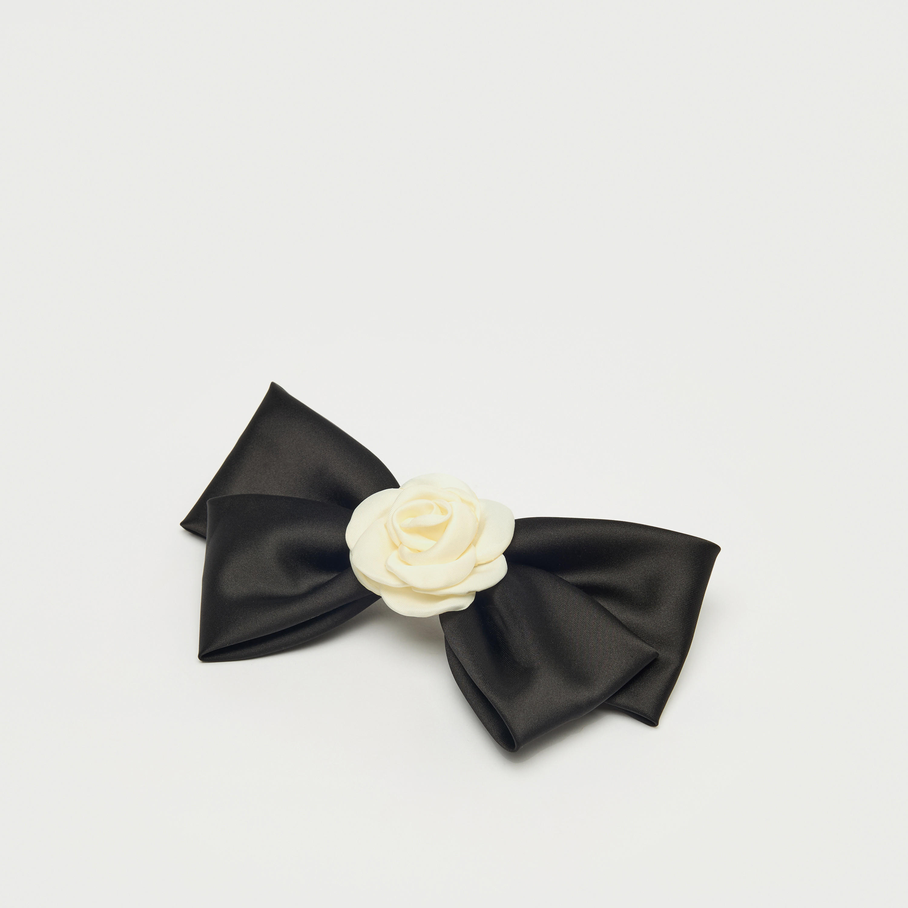 مشبك شعر باريت فيونكة بزينة زهور-women-hairaccessories-clips-image-1