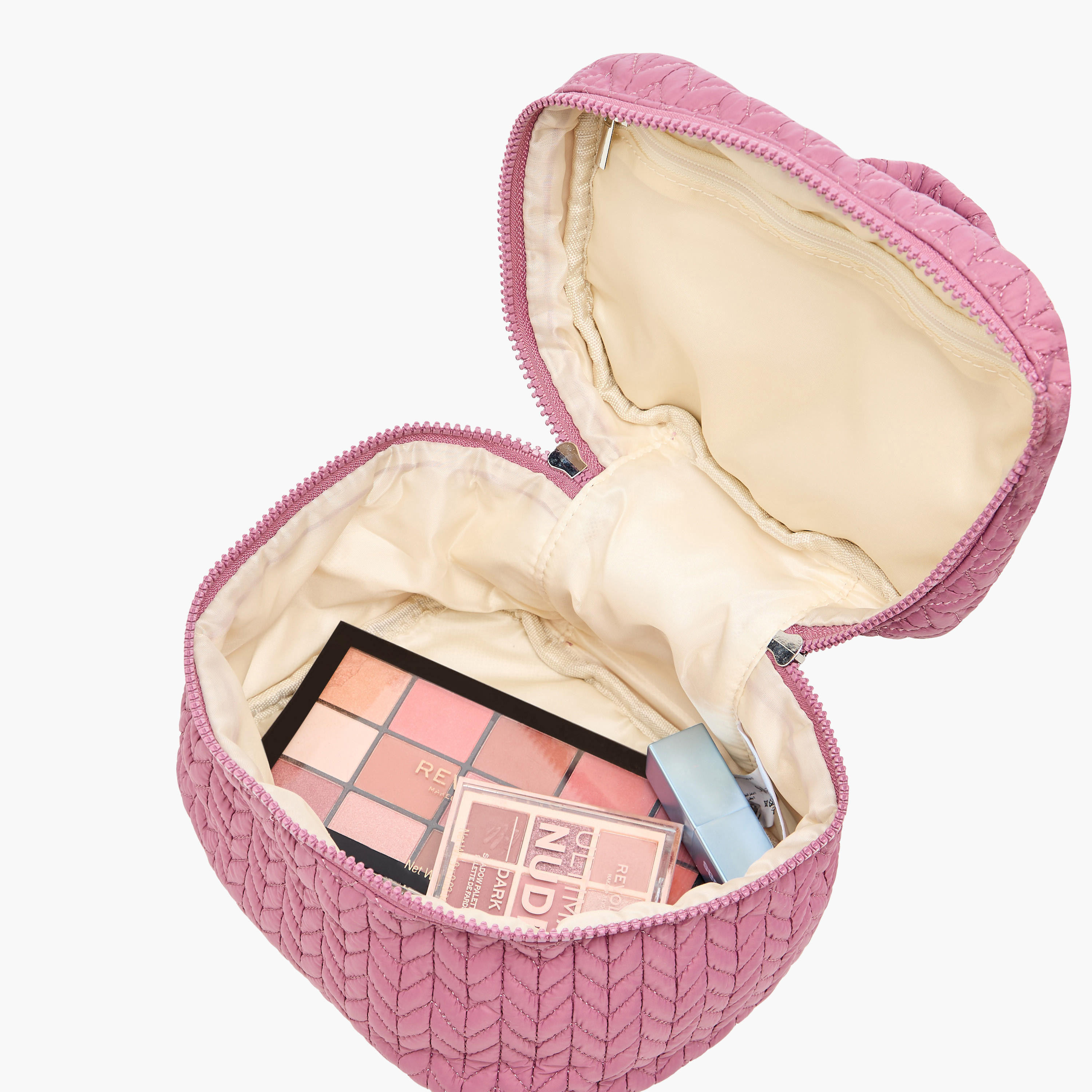 Quilted Cosmetic Bag with Zip Closure-women-bagsandwallets-handbags-image-6