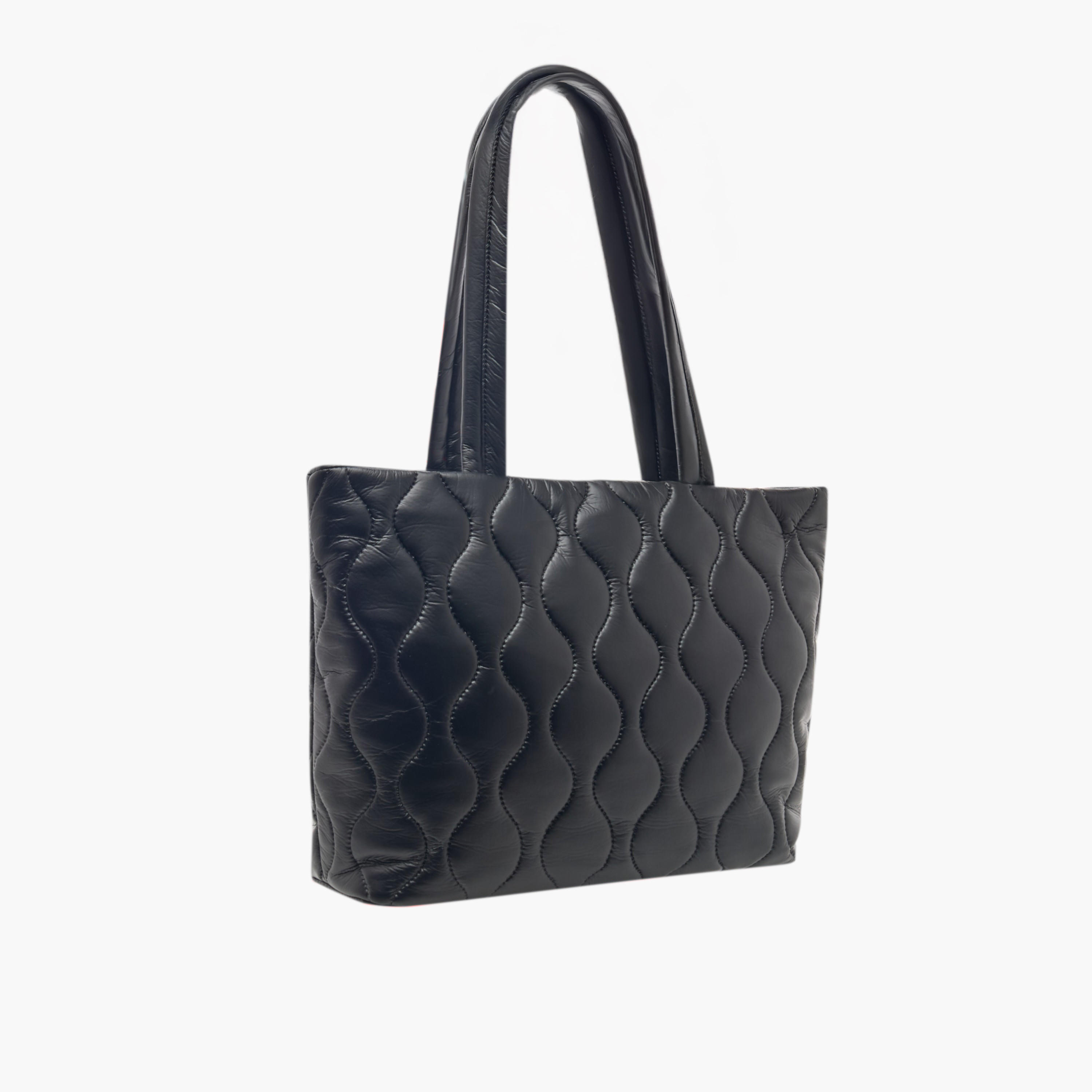 شنطة توتي مبطنة بمقابض مزدوجة وسحاب إغلاق-women-bagsandwallets-handbags-image-3
