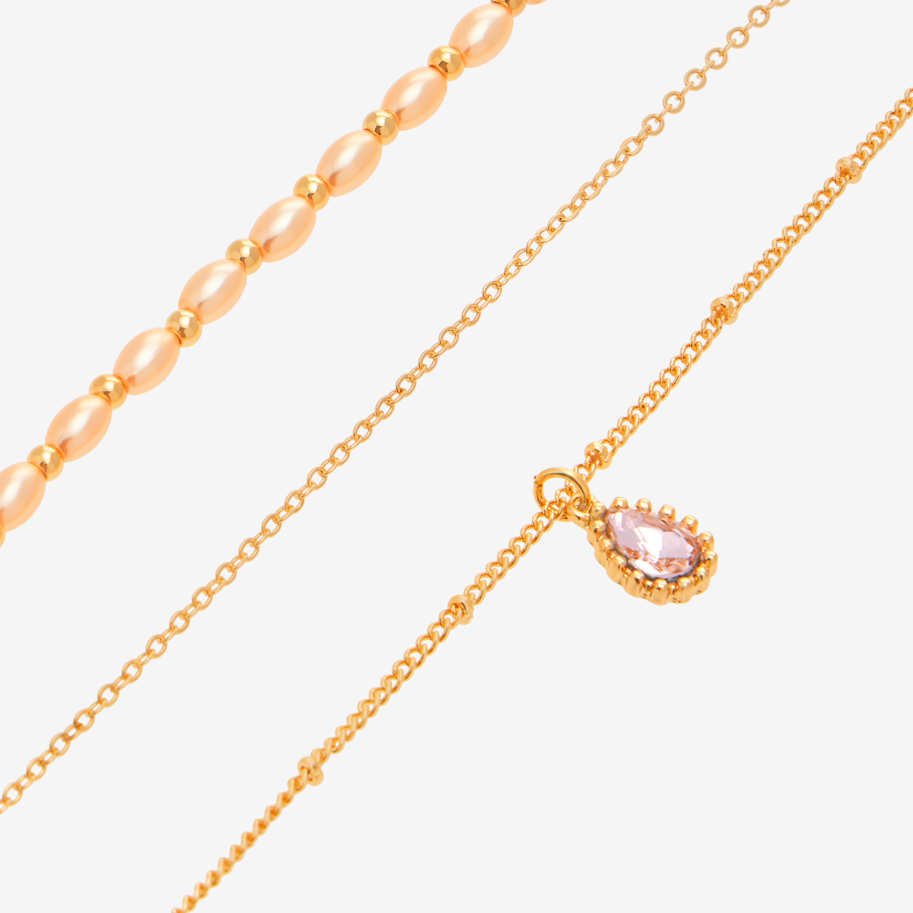 قلادة متعددة الطبقات بمشبك إغلاق-women-watchesandjewellery-jewellery-necklacesandpendants-image-4