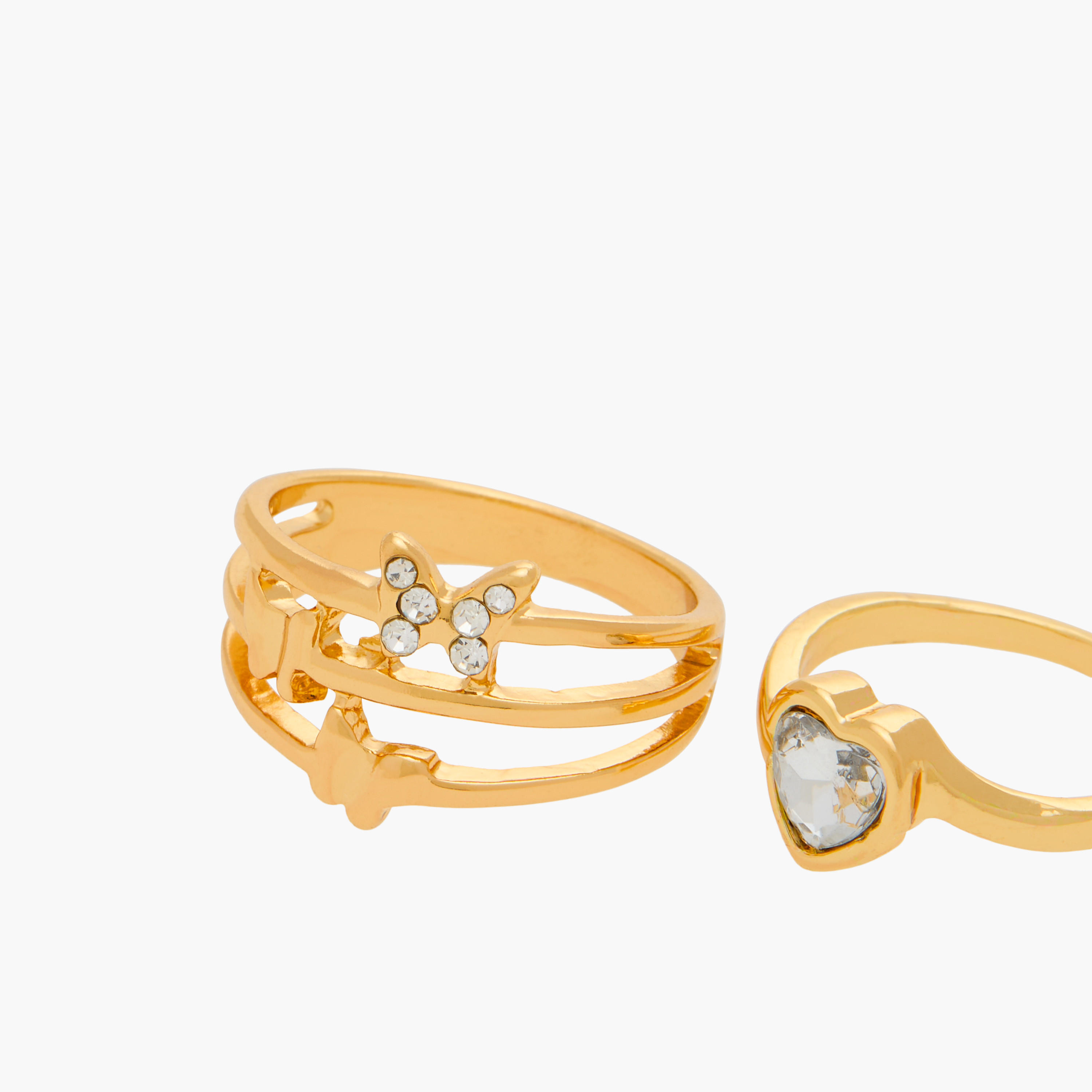 خواتم متنوعة - طقم 6 قطع-women-watchesandjewellery-jewellery-rings-image-1