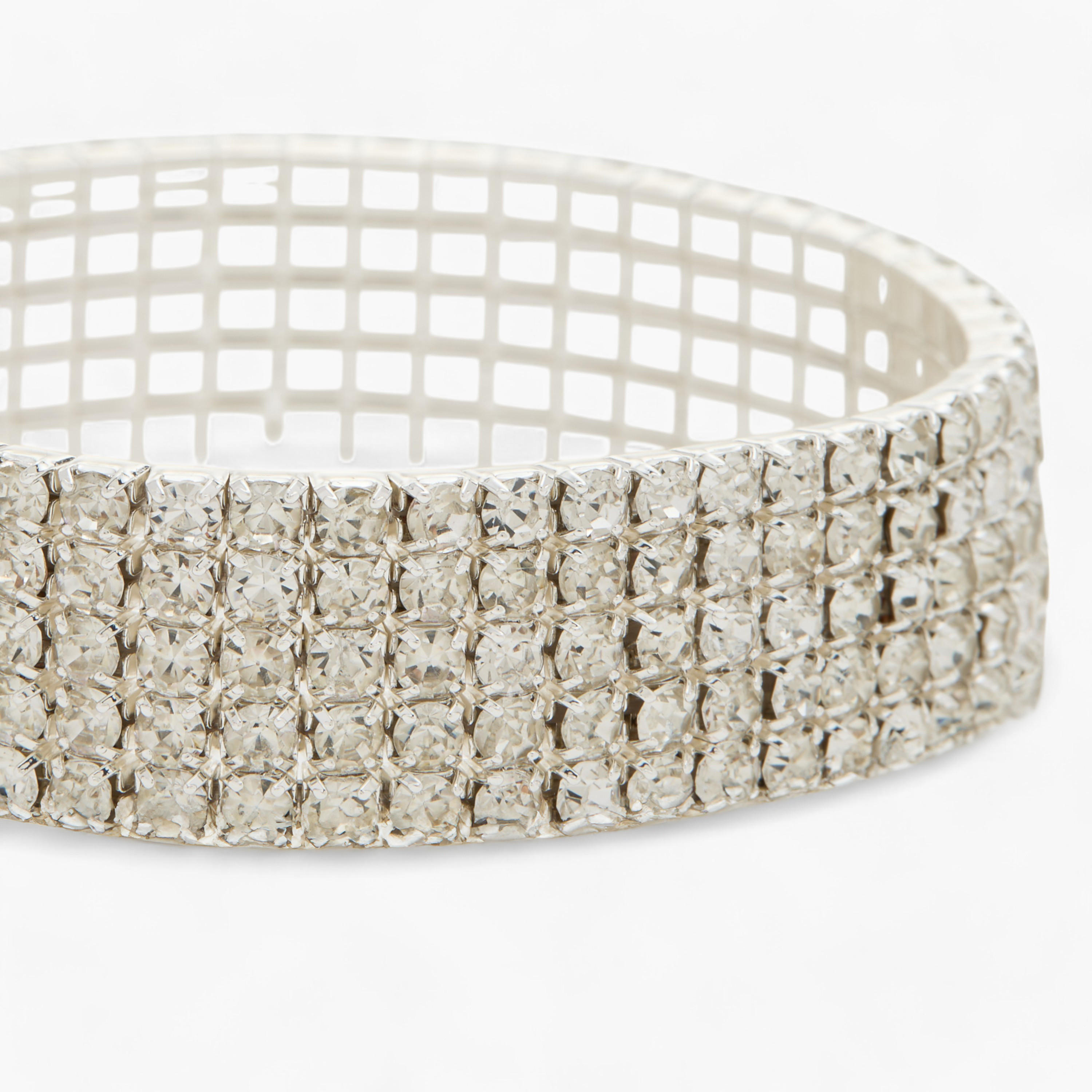 سوار مزين بأحجار الراين-women-watchesandjewellery-jewellery-banglesandbracelets-image-4