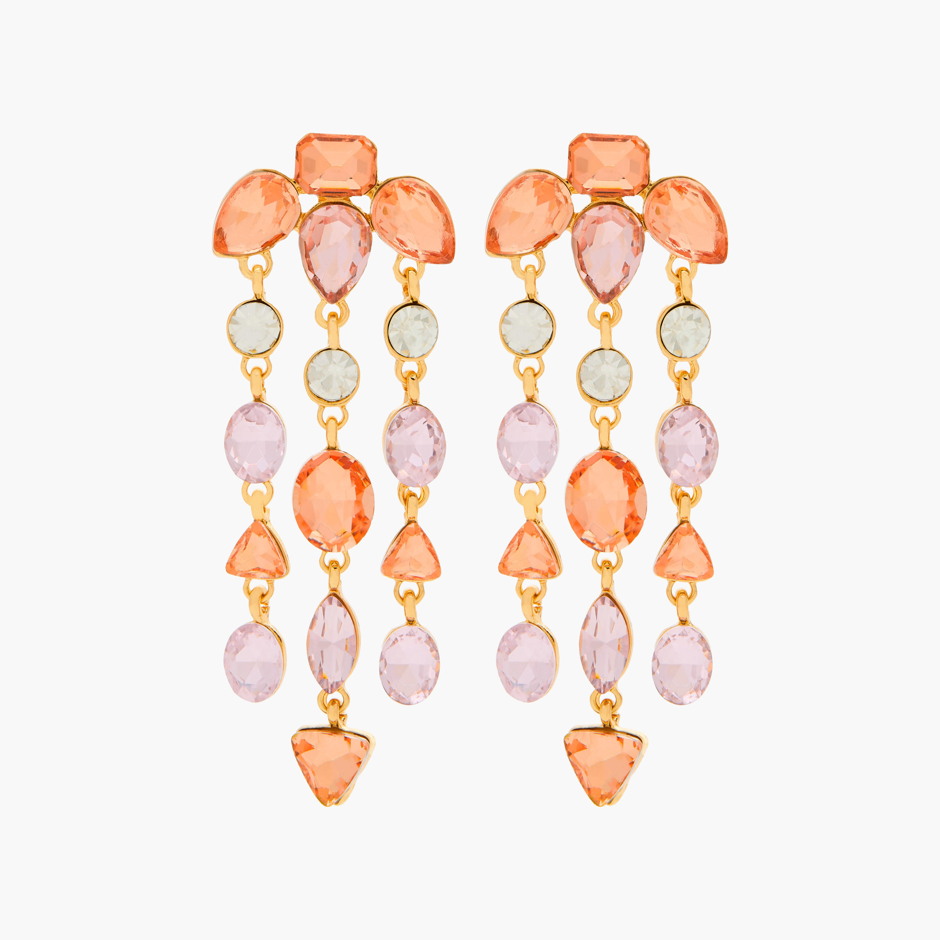حلق متدلي مزيّن بمكبس إغلاق خلفي-women-watchesandjewellery-jewellery-earrings-image-1
