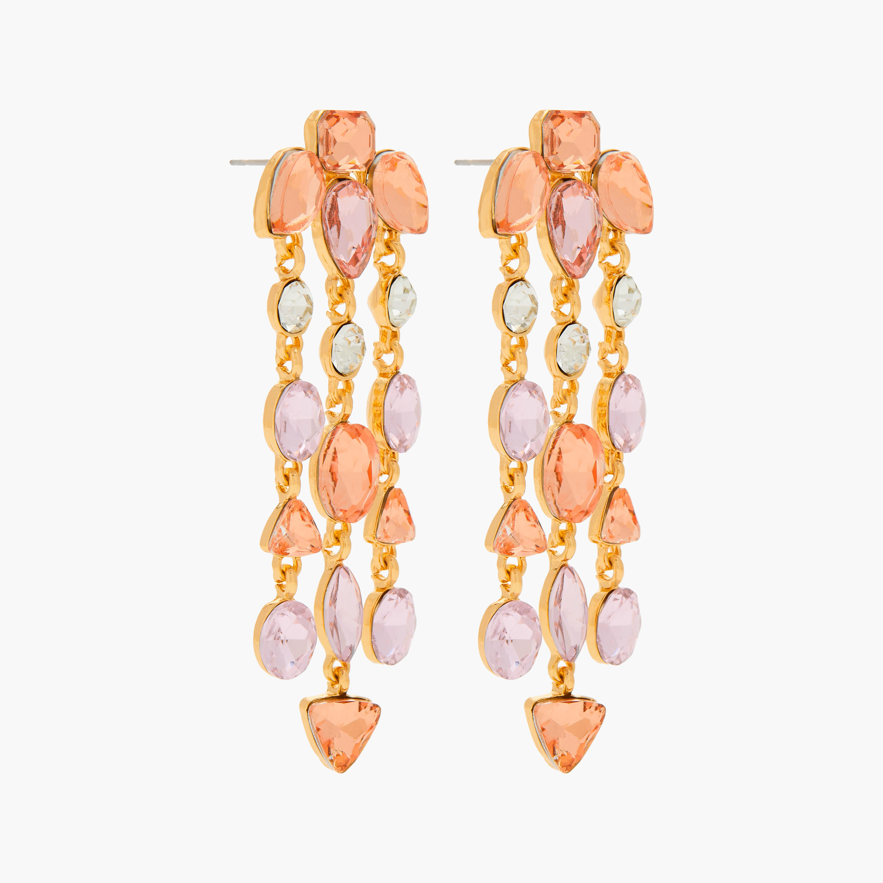حلق متدلي مزيّن بمكبس إغلاق خلفي-women-watchesandjewellery-jewellery-earrings-image-3