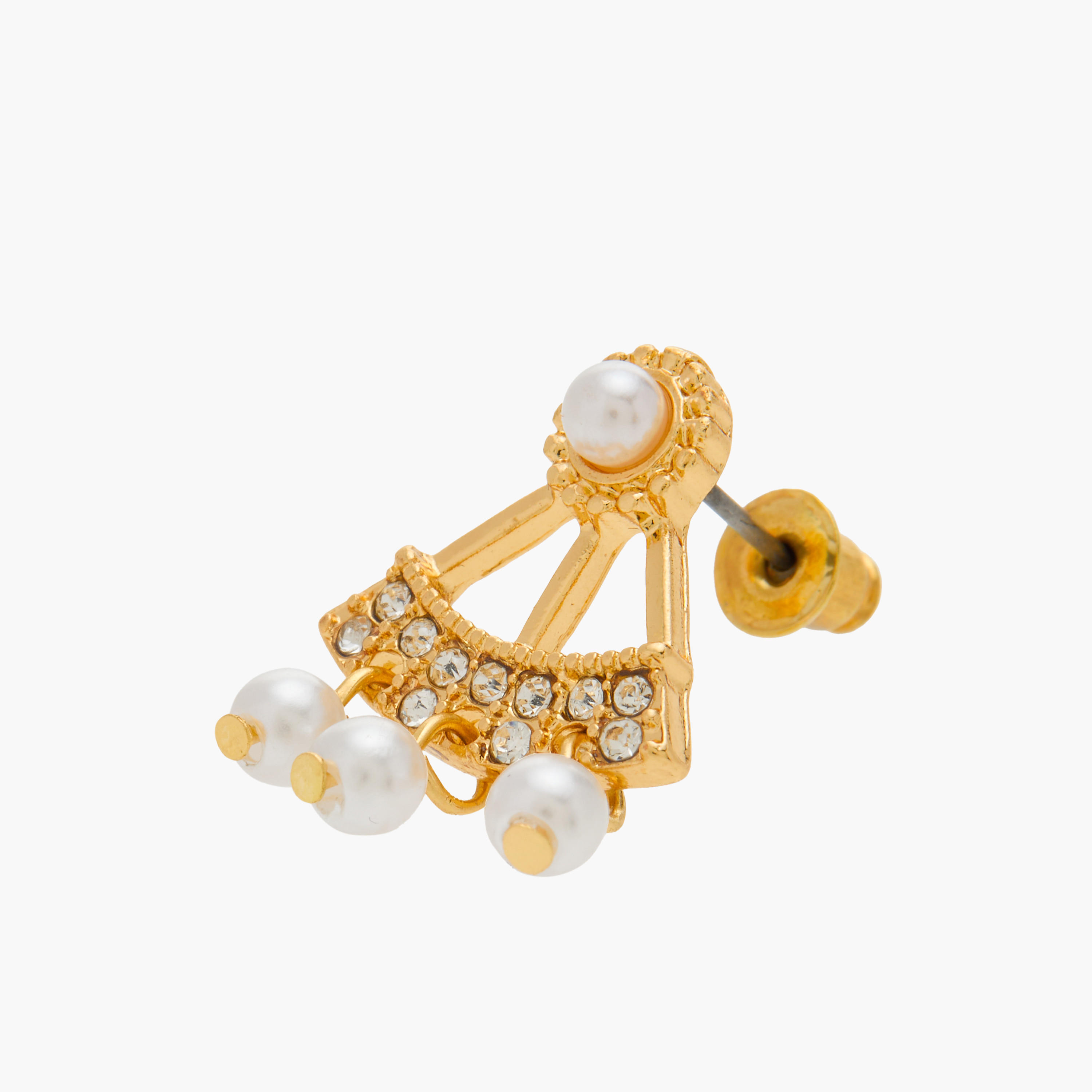 حلقان متنوعة مزينة بالأحجار - طقم من 12-women-watchesandjewellery-jewellery-earrings-image-1