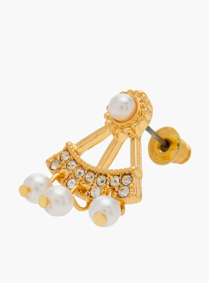 حلقان متنوعة مزينة بالأحجار - طقم من 12-women-watchesandjewellery-jewellery-earrings-image-1