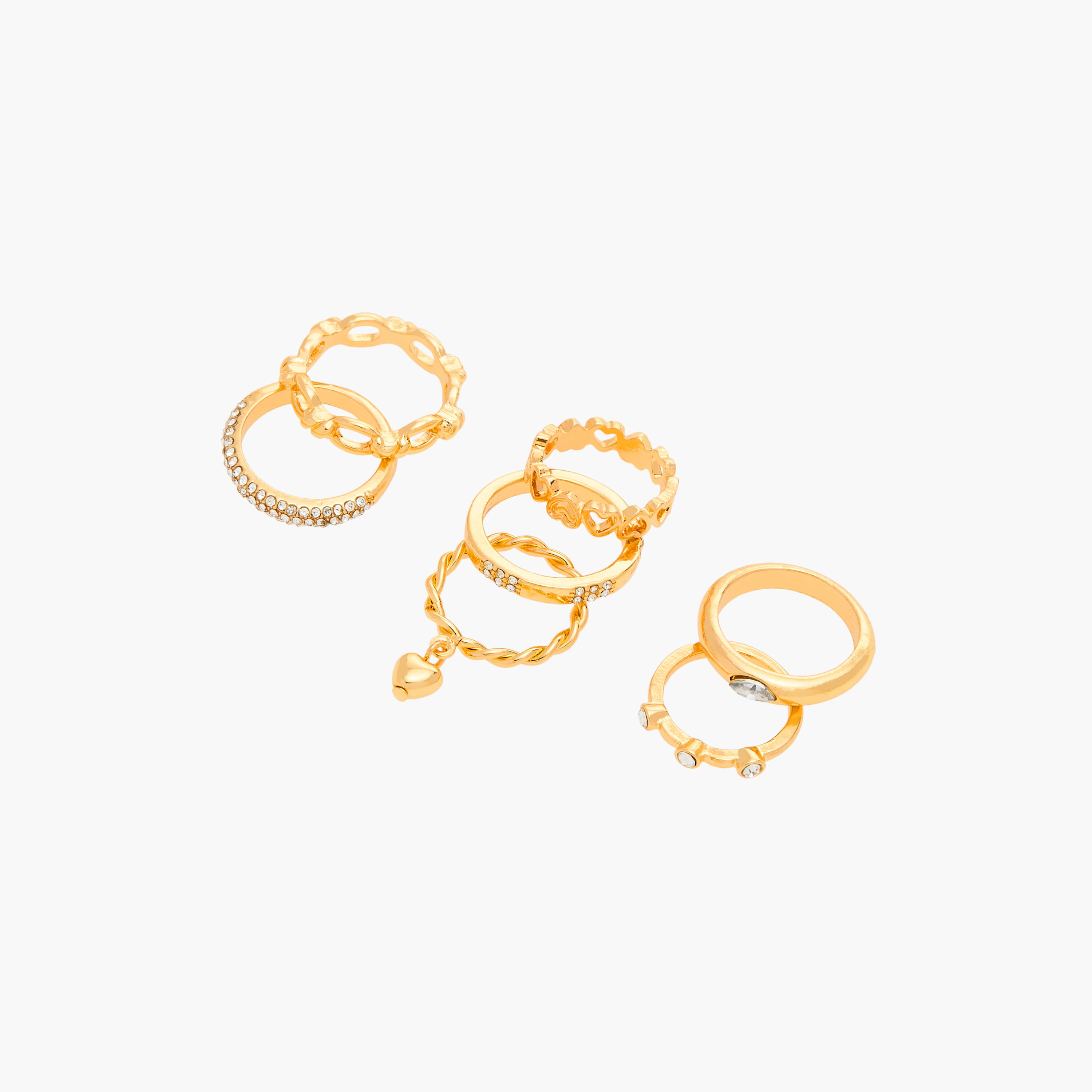 خواتم متنوعة - طقم 8 قطع-women-watchesandjewellery-jewellery-rings-image-5