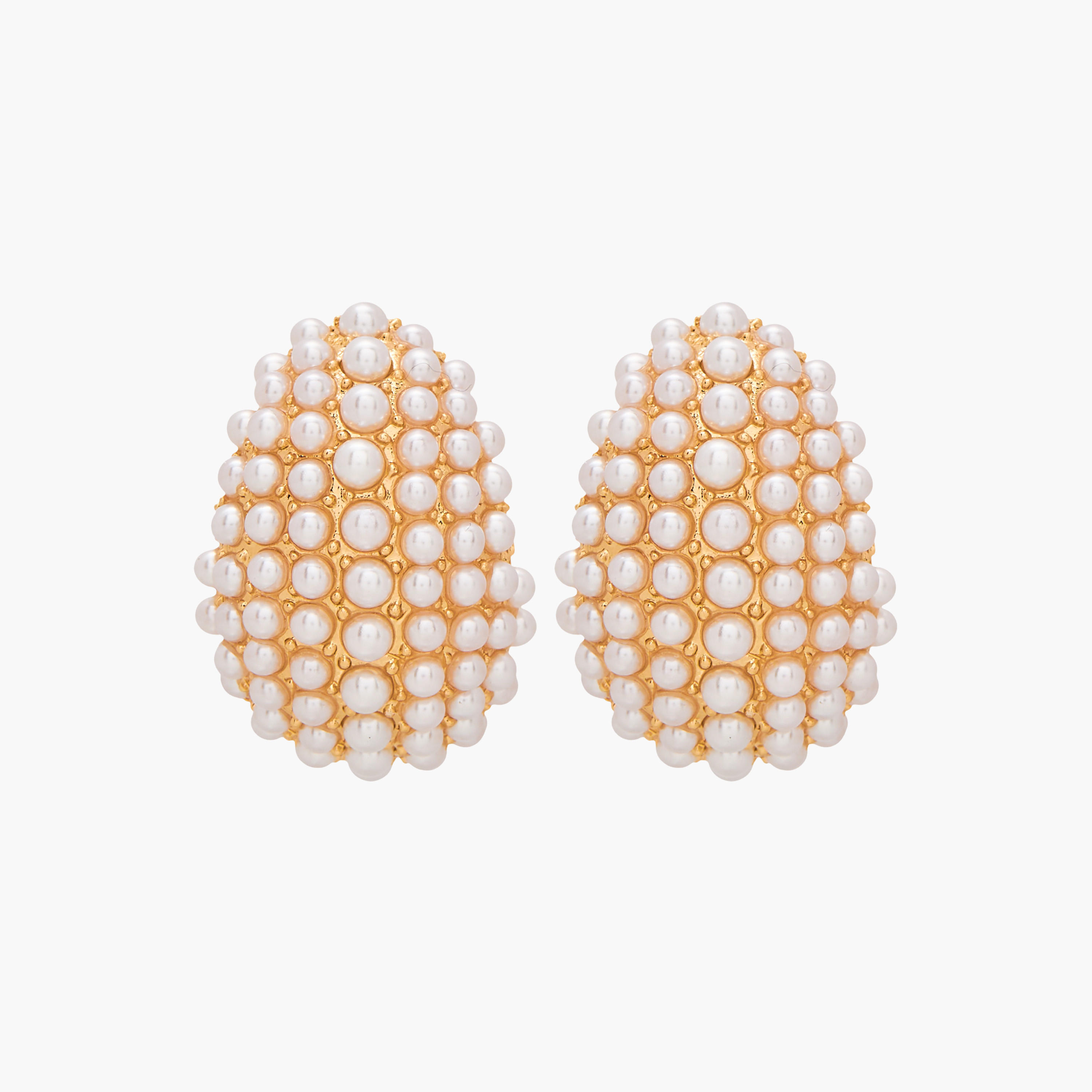 حلق مزين باللؤلؤ بمشبك إغلاق خلفي-women-watchesandjewellery-jewellery-earrings-image-1