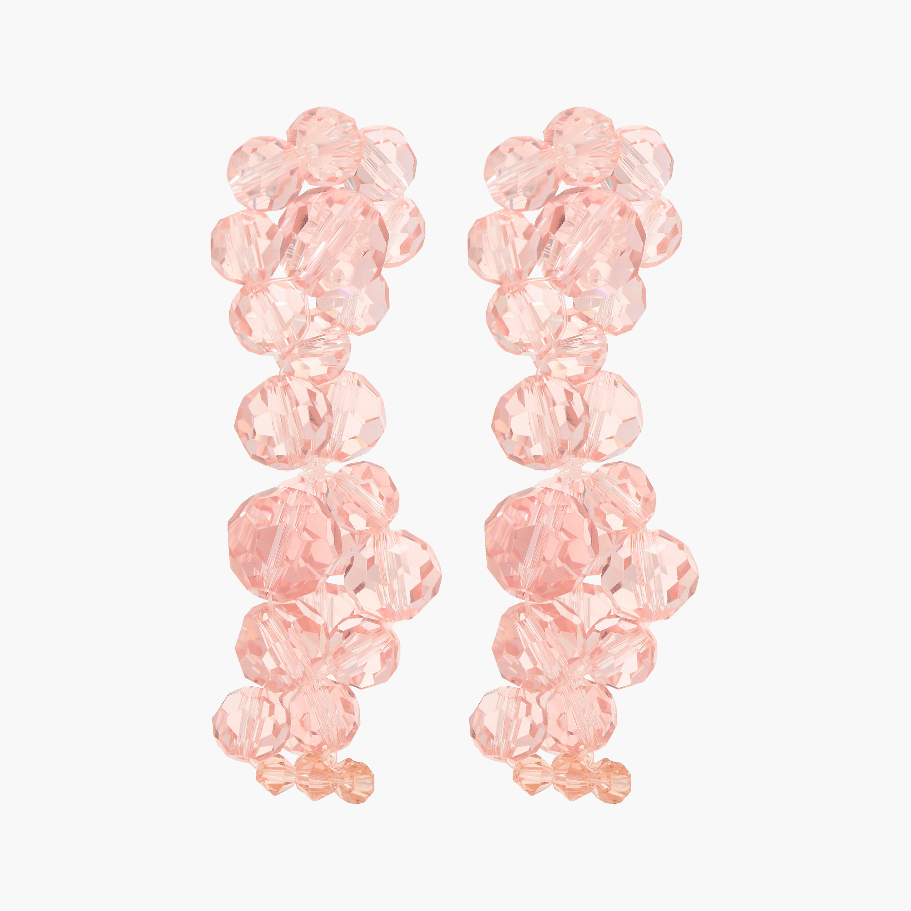 حلق طوق بتصميم طوق وزهور ومكبس إغلاق خلفي-women-watchesandjewellery-jewellery-earrings-image-3
