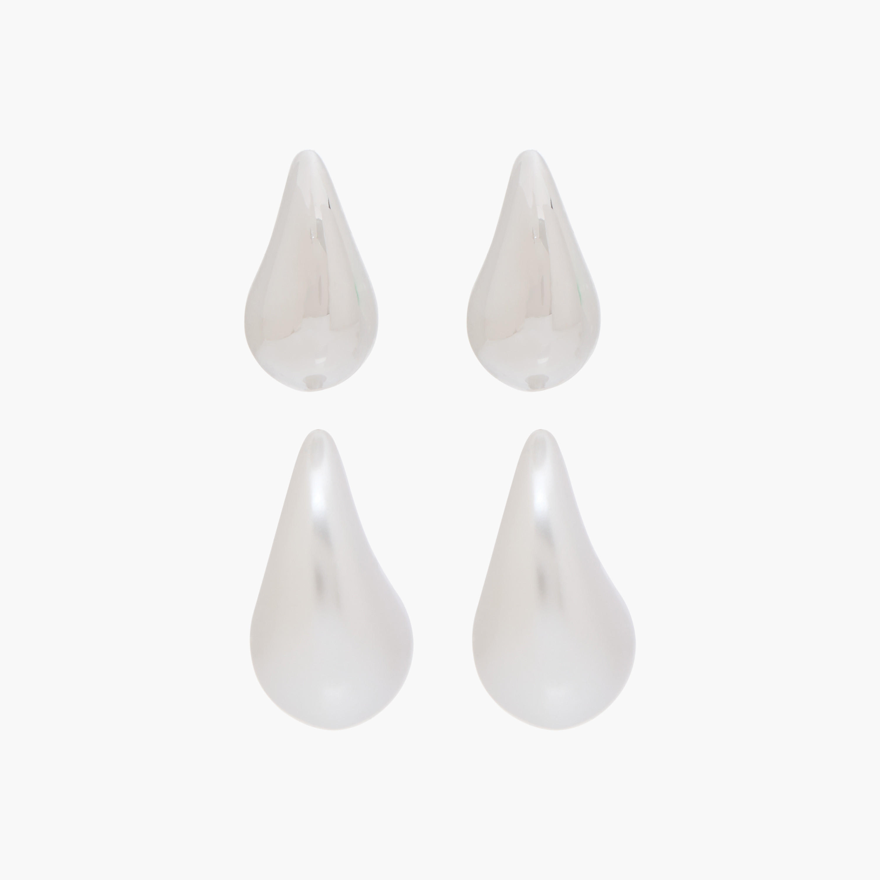 حلقان دمعة بمكبس إغلاق خلفي - عبوة من زوجين-women-watchesandjewellery-jewellery-earrings-image-1