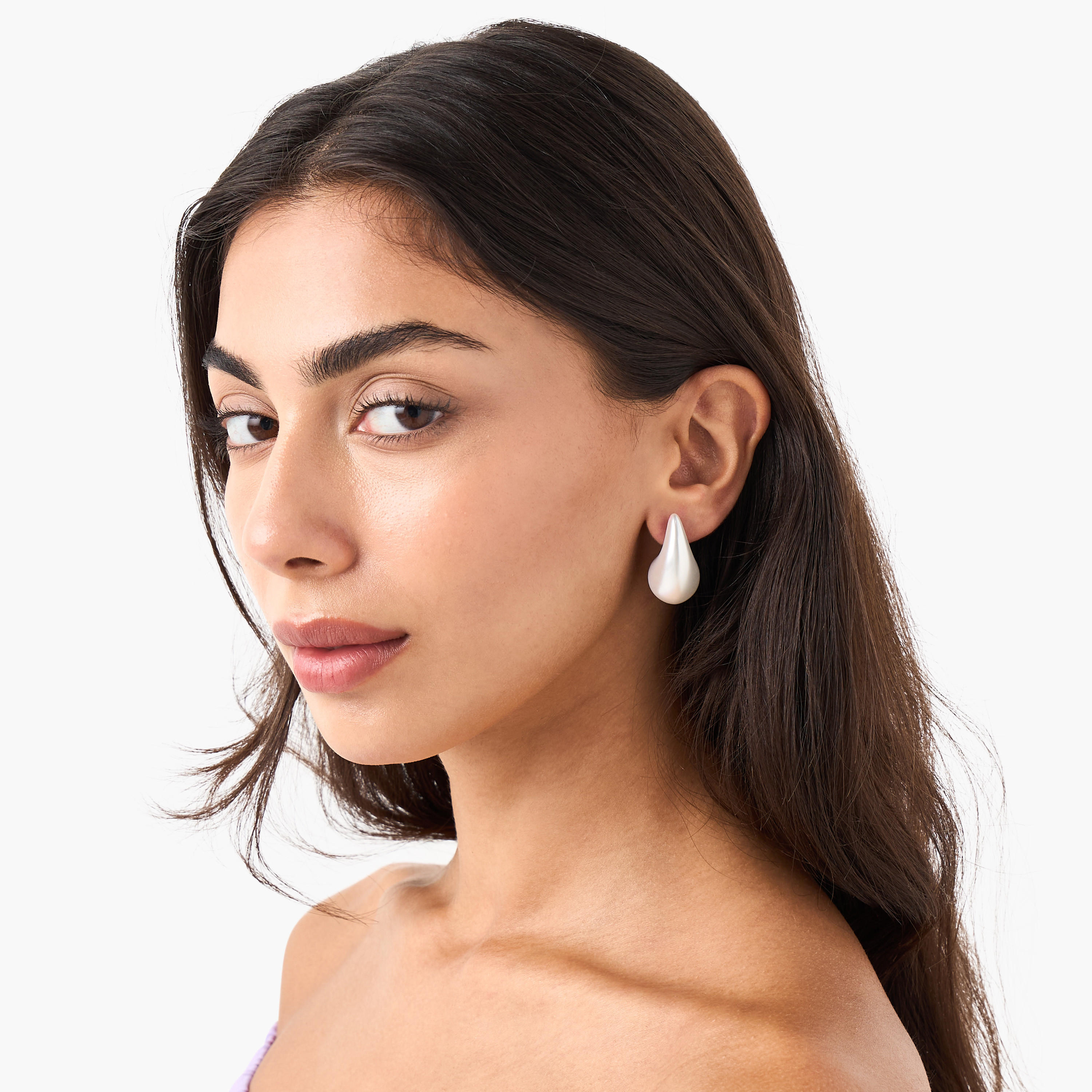 حلقان دمعة بمكبس إغلاق خلفي - عبوة من زوجين-women-watchesandjewellery-jewellery-earrings-image-2