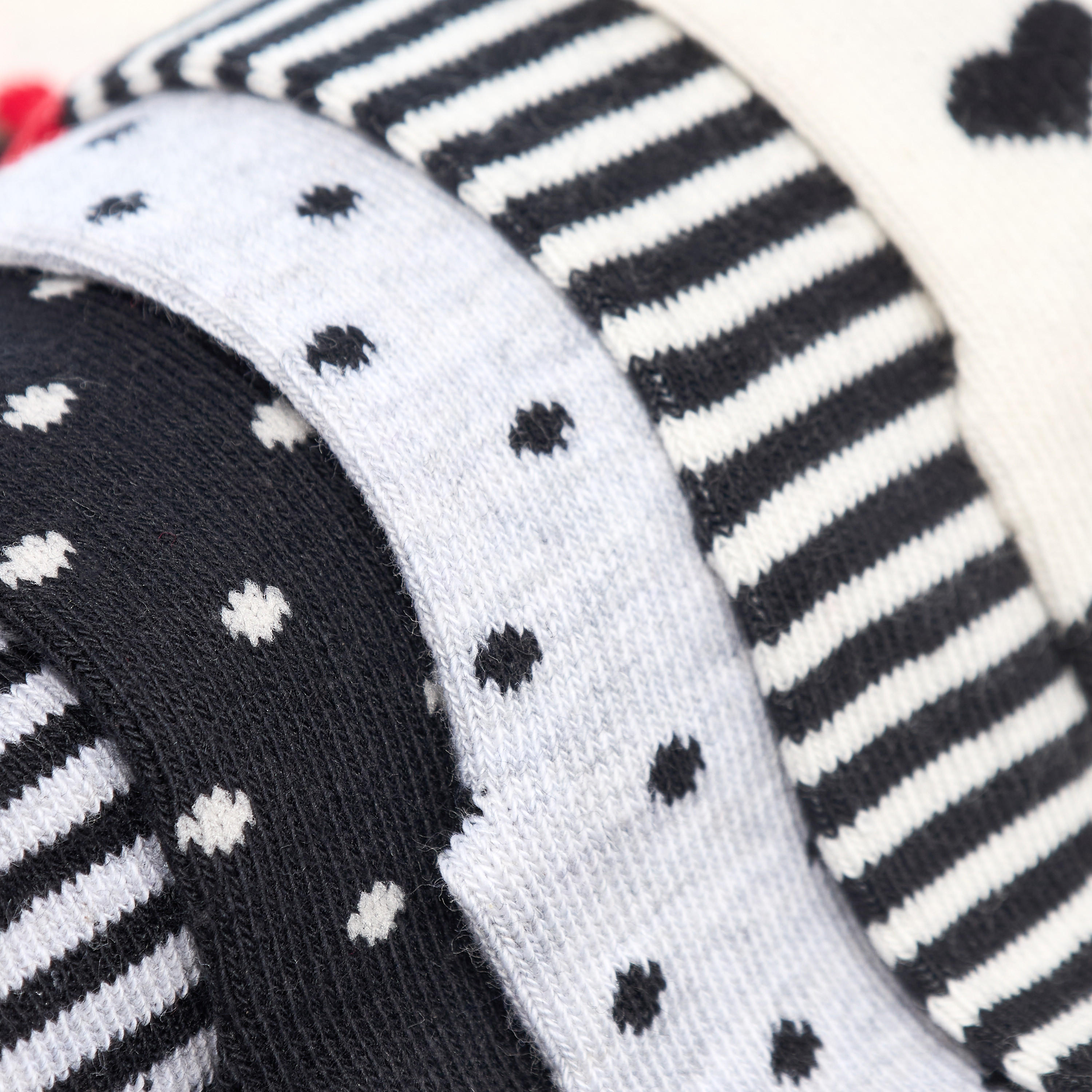 طقم جوارب 5 أزواج متنوعة بطول متوسط-women-socksandstockings-image-3