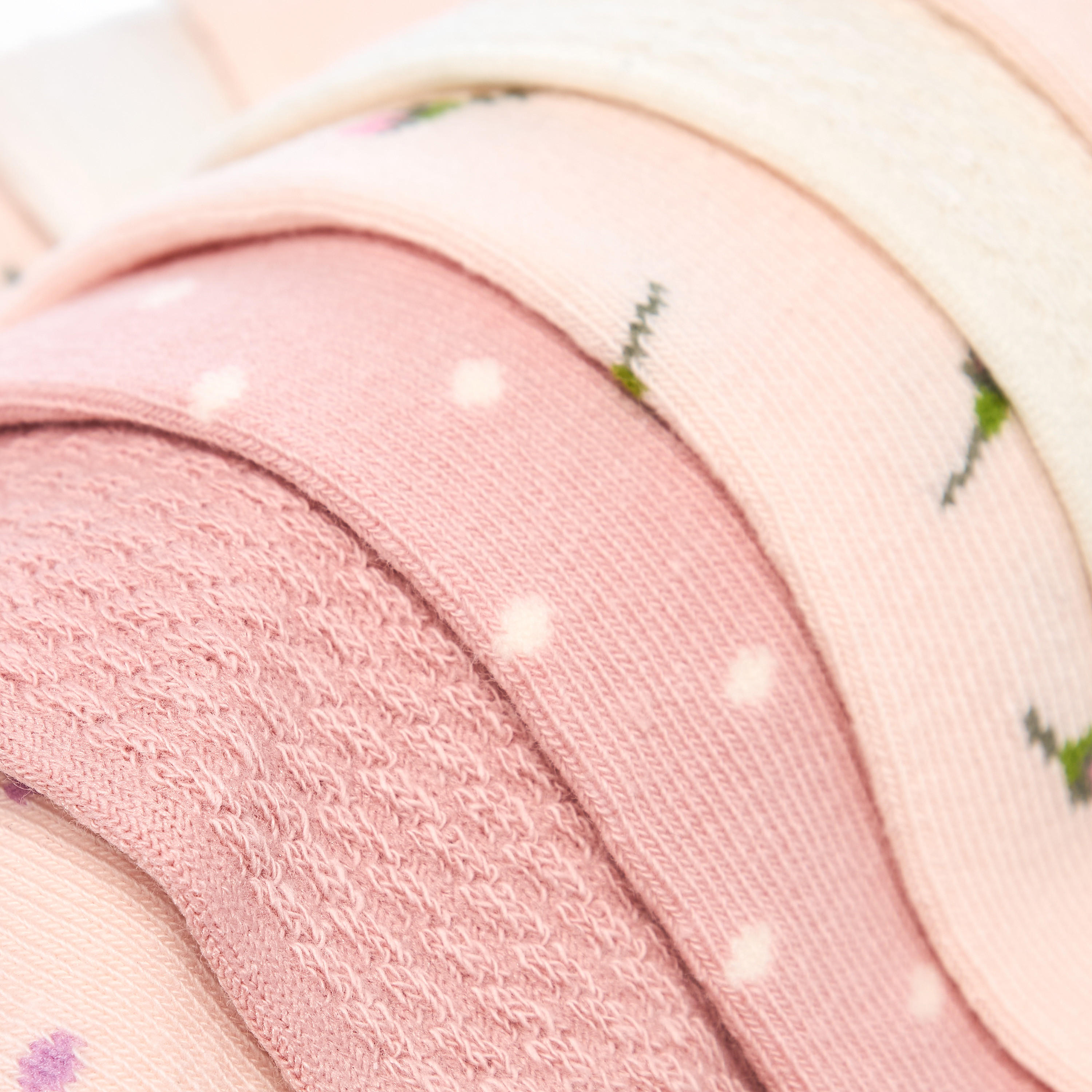 جوارب بطول الكاحل بحواف مطاطية وطبعات - طقم من 7 أزواج-women-socksandstockings-image-3