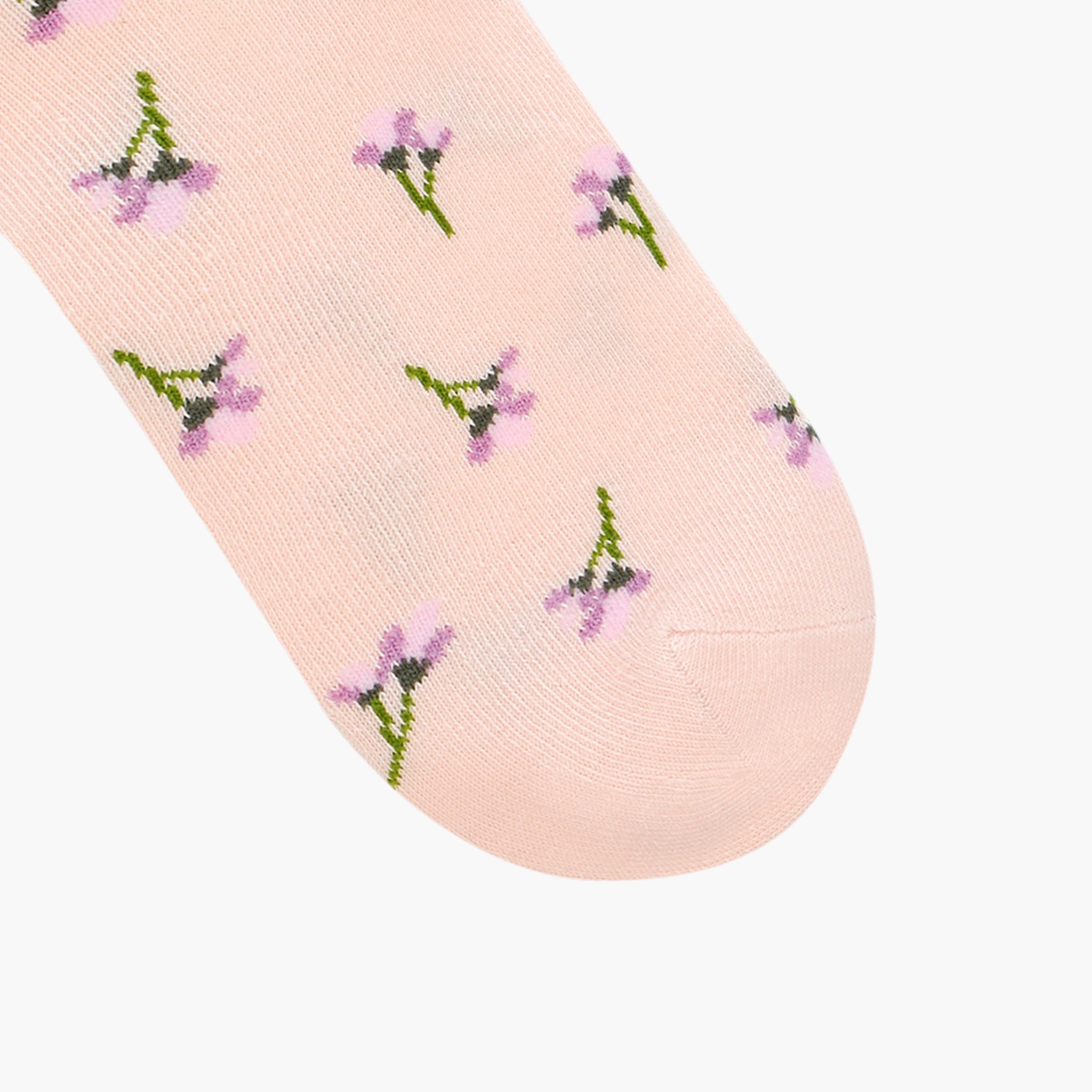 جوارب بطول الكاحل بحواف مطاطية وطبعات - طقم من 7 أزواج-women-socksandstockings-image-4