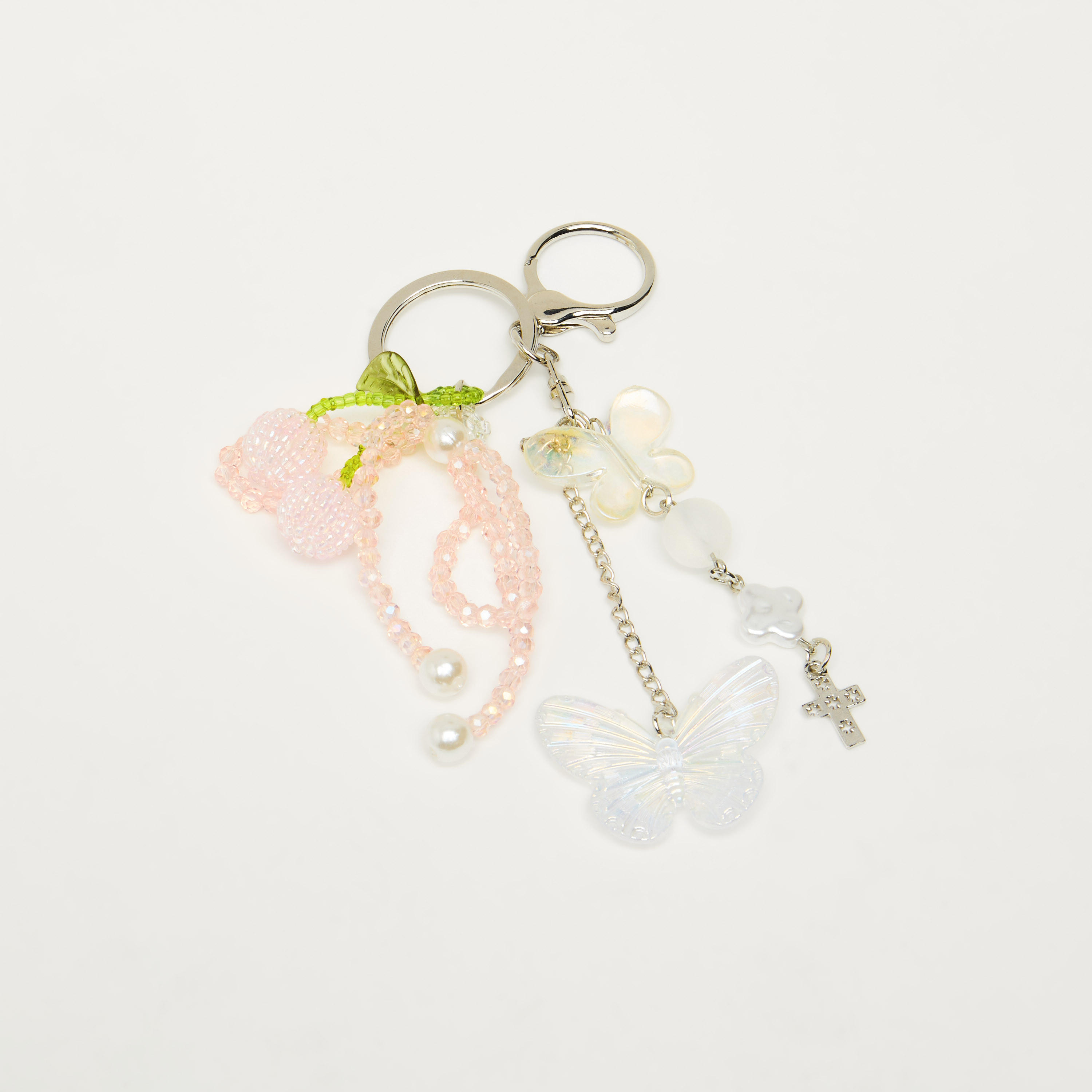 سلسلة مفاتيح بخطاف من بترفلاي شارم-women-clothingaccessories-novelties-image-2