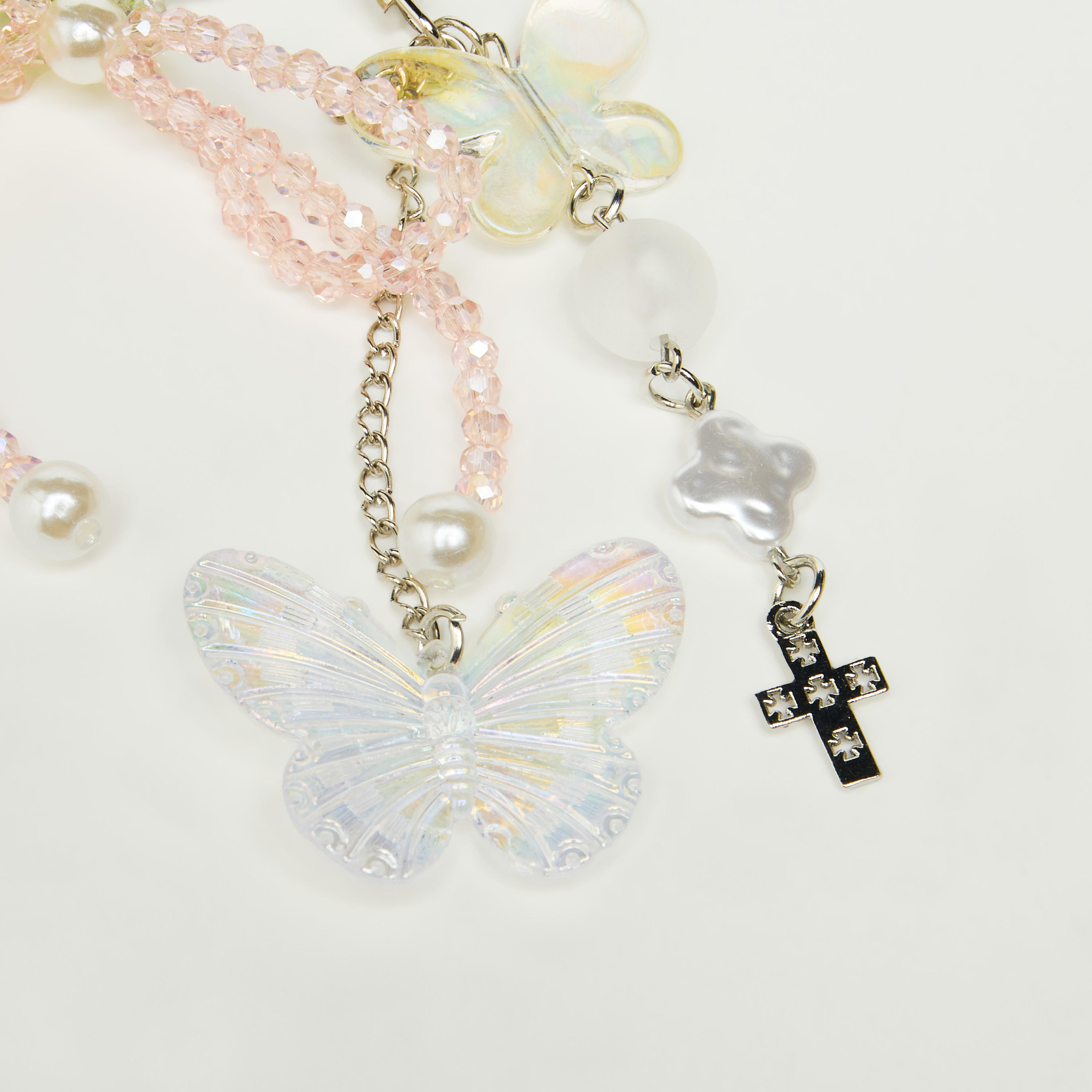سلسلة مفاتيح بخطاف من بترفلاي شارم-women-clothingaccessories-novelties-image-4