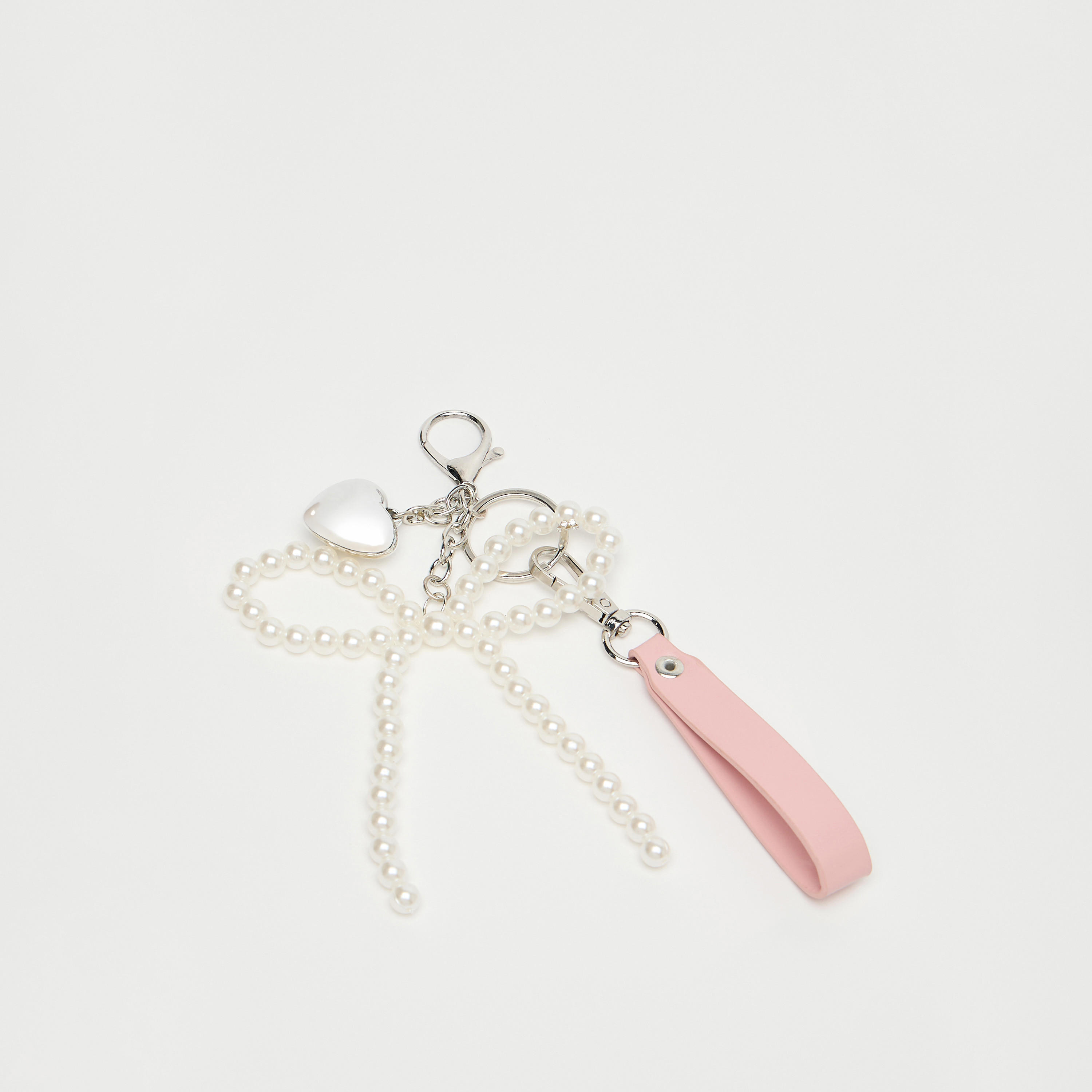 سلسلة مفاتيح مزينة بفيونكة مع خطاف إغلاق-women-clothingaccessories-novelties-image-3