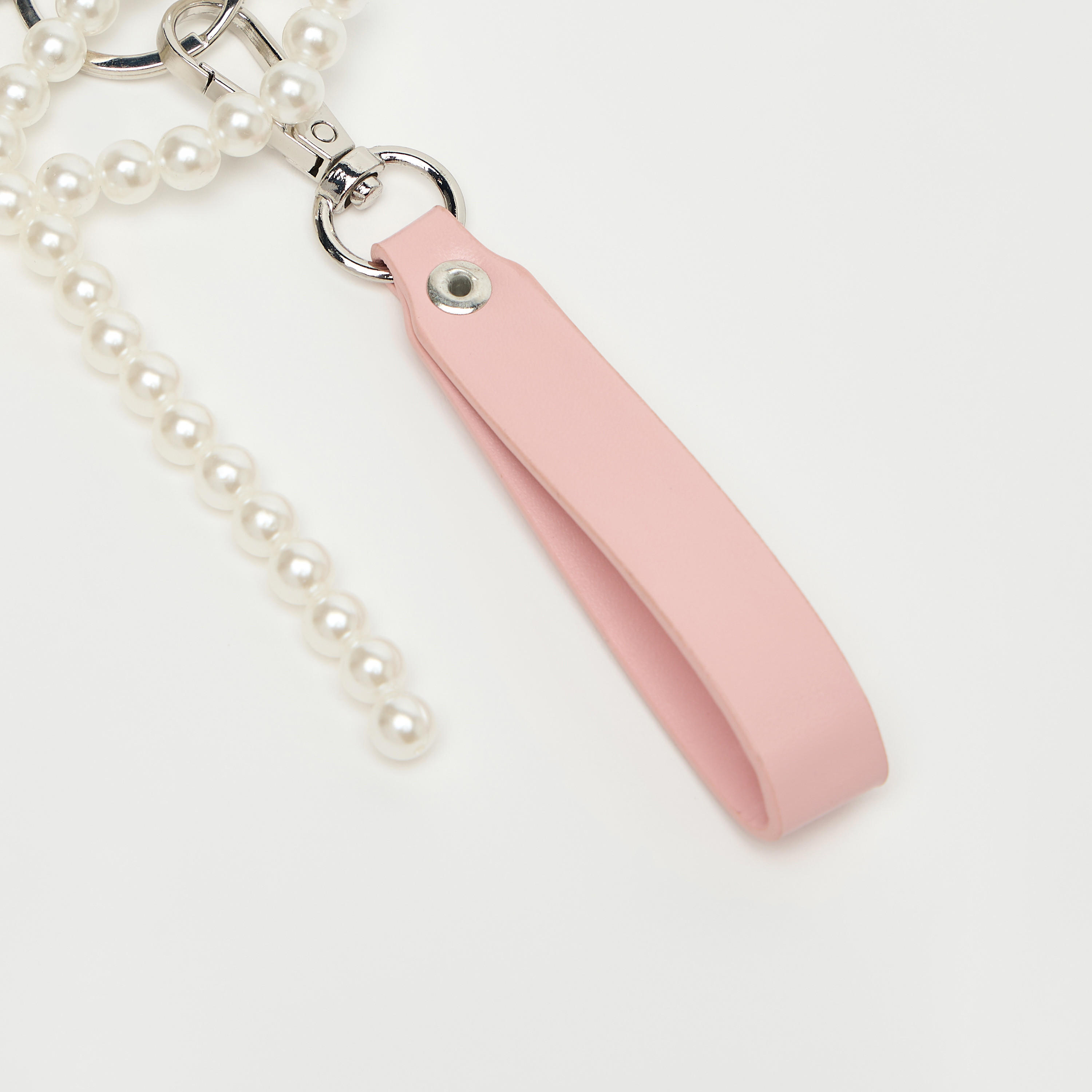 سلسلة مفاتيح مزينة بفيونكة مع خطاف إغلاق-women-clothingaccessories-novelties-image-1