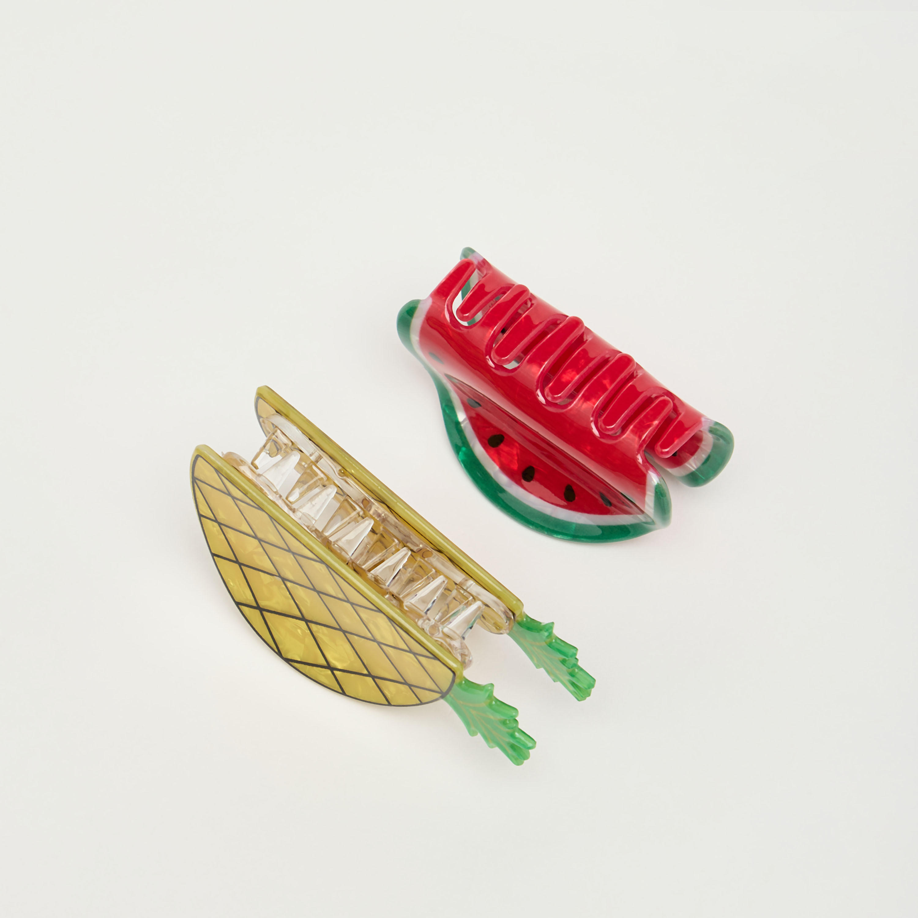 مشابك شعر على شكل فاكهة من جلو - مجموعة من 2-women-hairaccessories-clamps-image-3