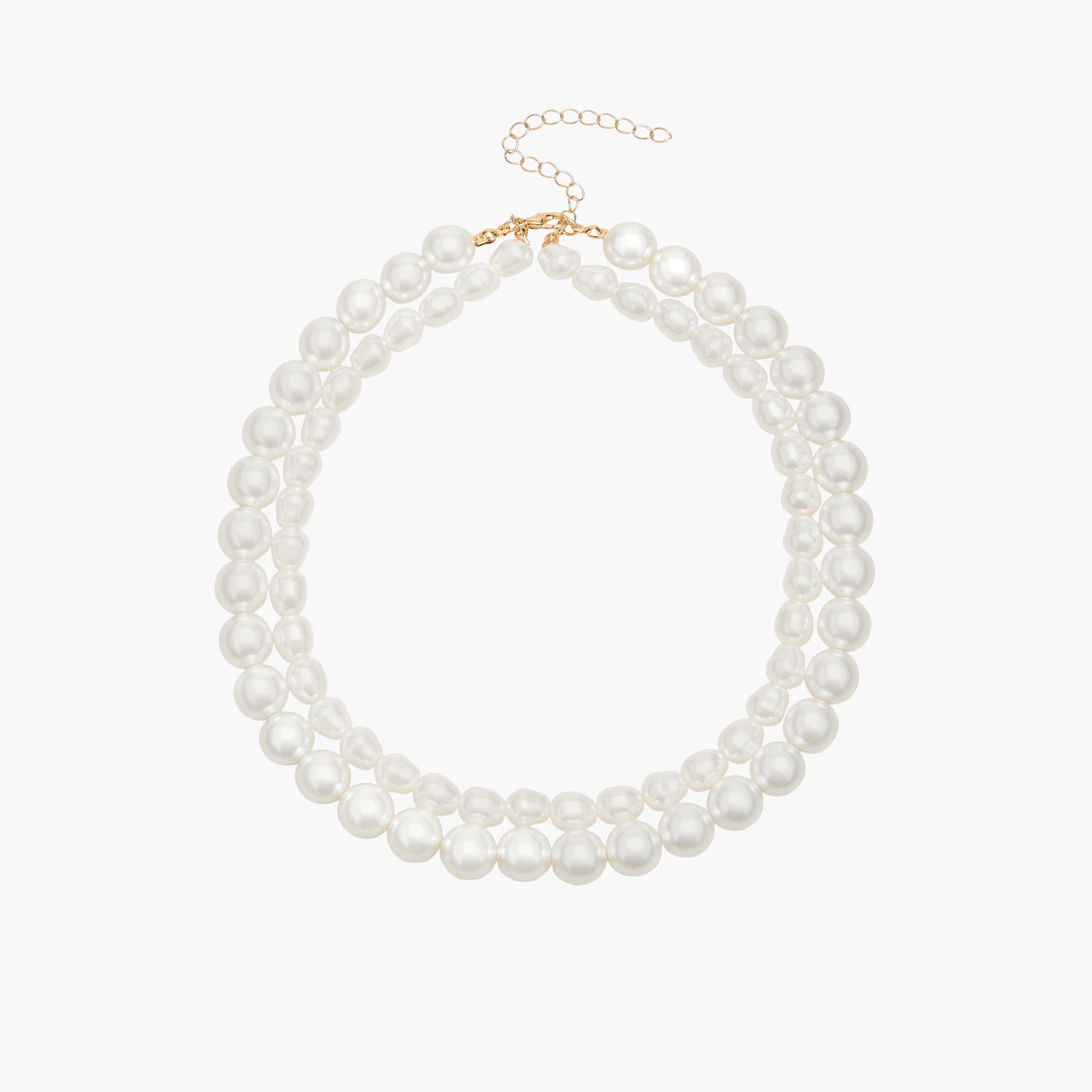 عقد بمشبك إغلاق وتزيينات لؤلؤ-women-watchesandjewellery-jewellery-necklacesandpendants-image-1