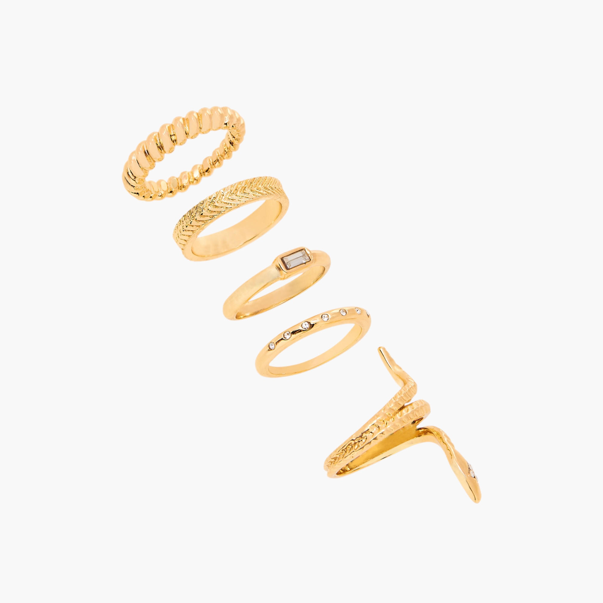 Set of 5 - Assorted Ring-women-watchesandjewellery-jewellery-rings-image-1