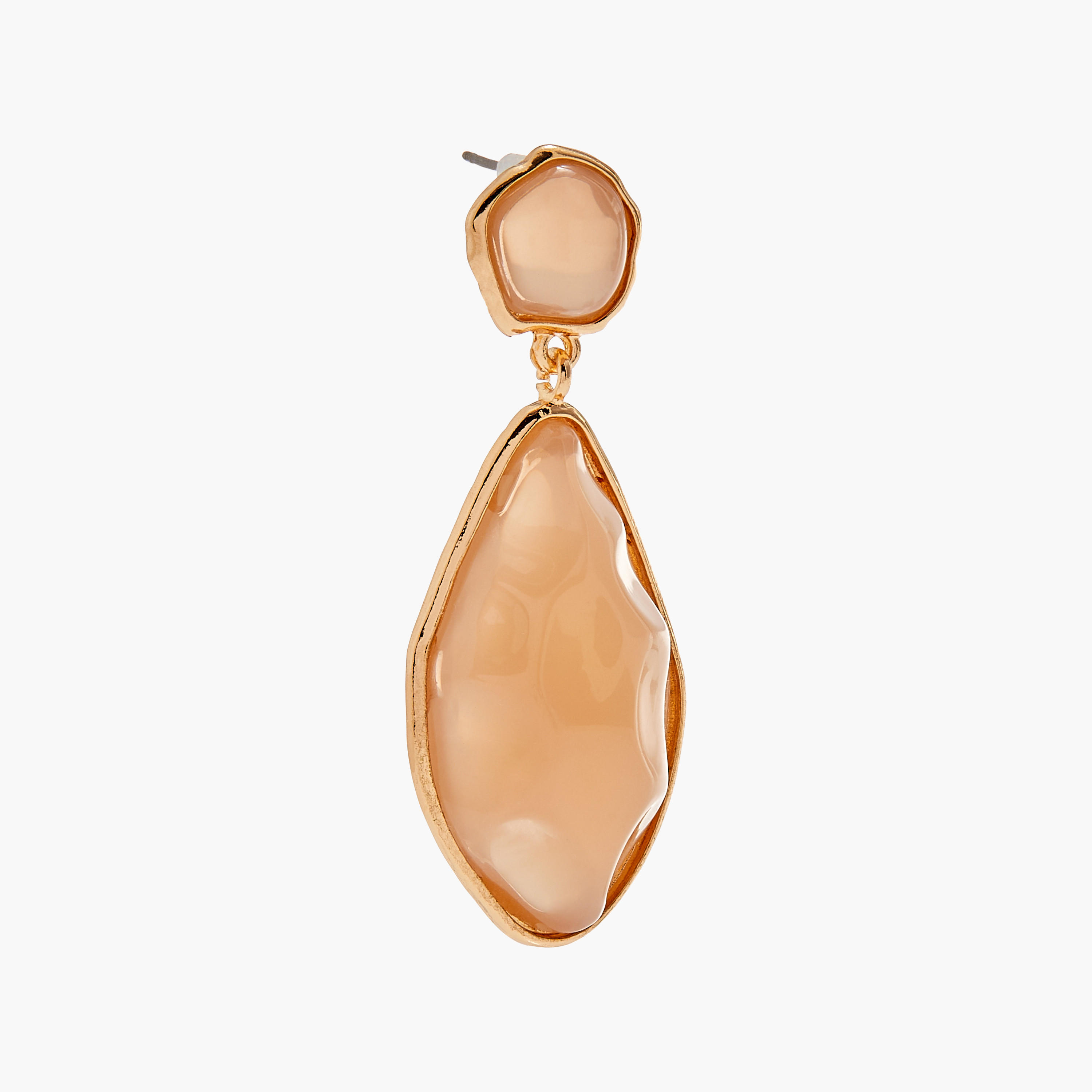 Metallic Dangling Earrings with Pushback Closure-women-watchesandjewellery-jewellery-earrings-image-3