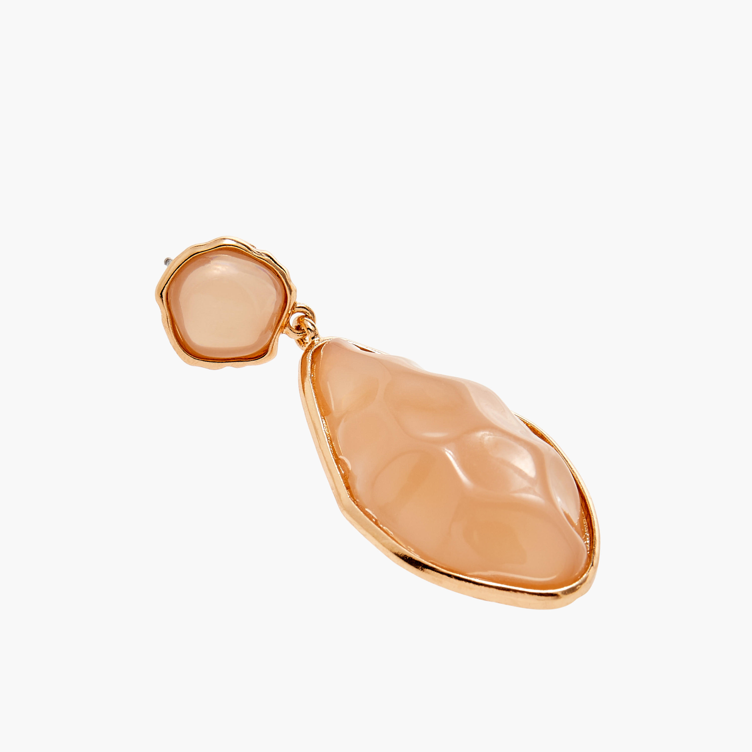Metallic Dangling Earrings with Pushback Closure-women-watchesandjewellery-jewellery-earrings-image-4