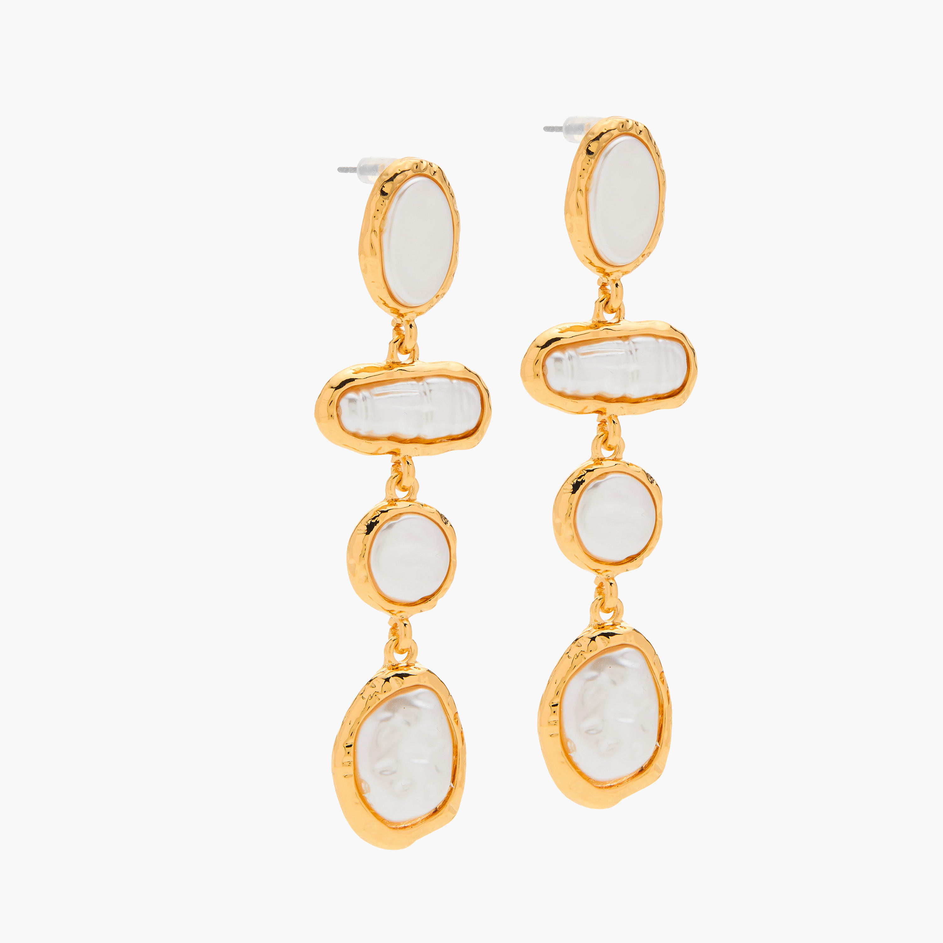 حلق متدلي مزيّن بمكبس إغلاق خلفي-women-watchesandjewellery-jewellery-earrings-image-3