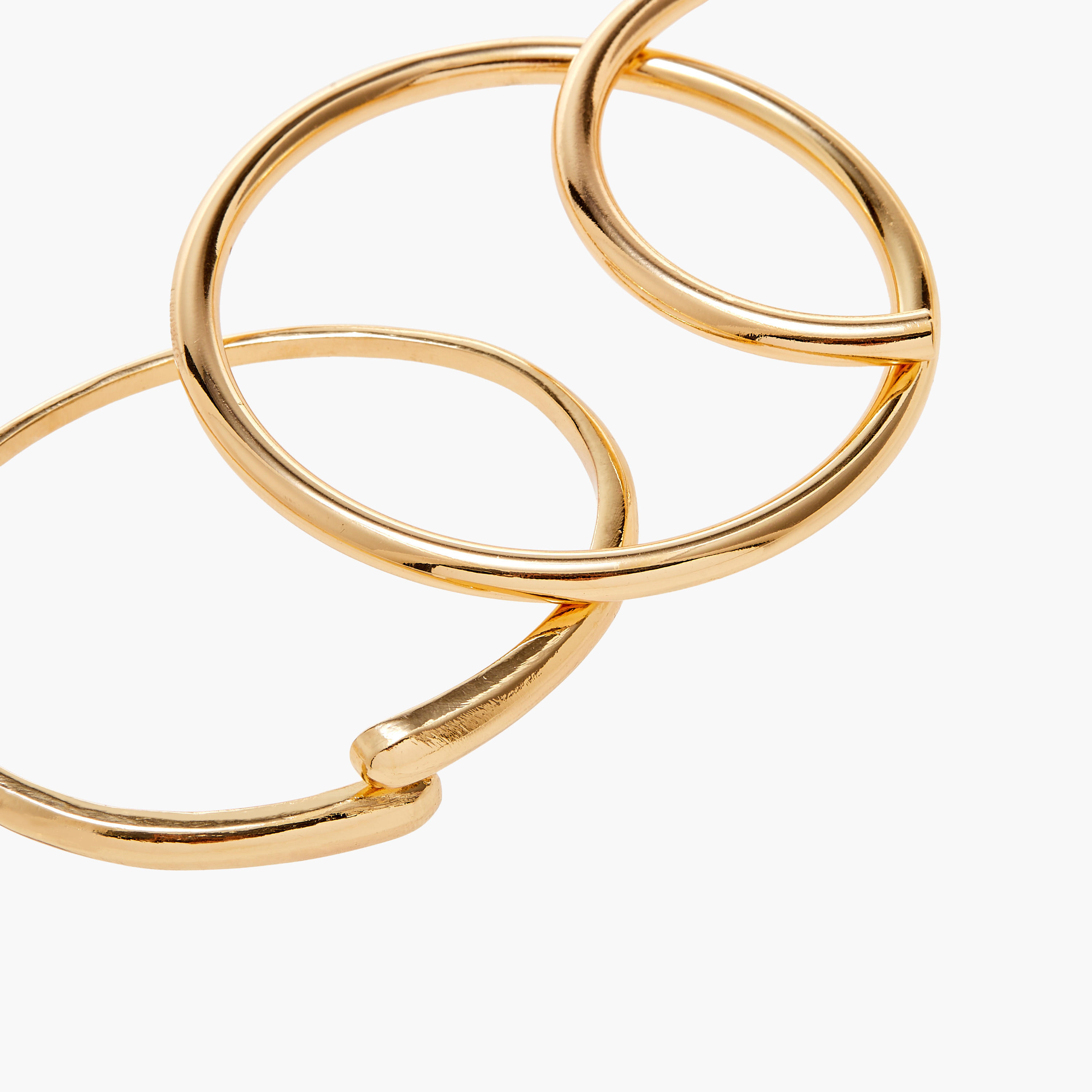 أساور ميتاليك متنوعة - طقم 3 قطع-women-watchesandjewellery-jewellery-banglesandbracelets-image-6