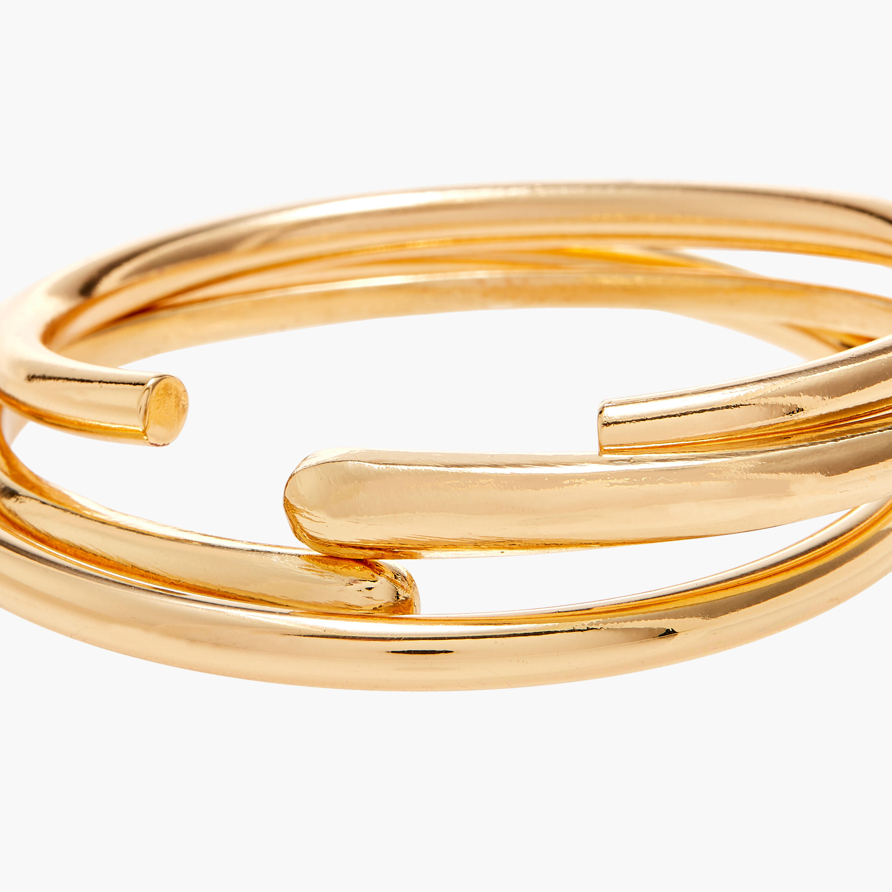 أساور ميتاليك متنوعة - طقم 3 قطع-women-watchesandjewellery-jewellery-banglesandbracelets-image-7
