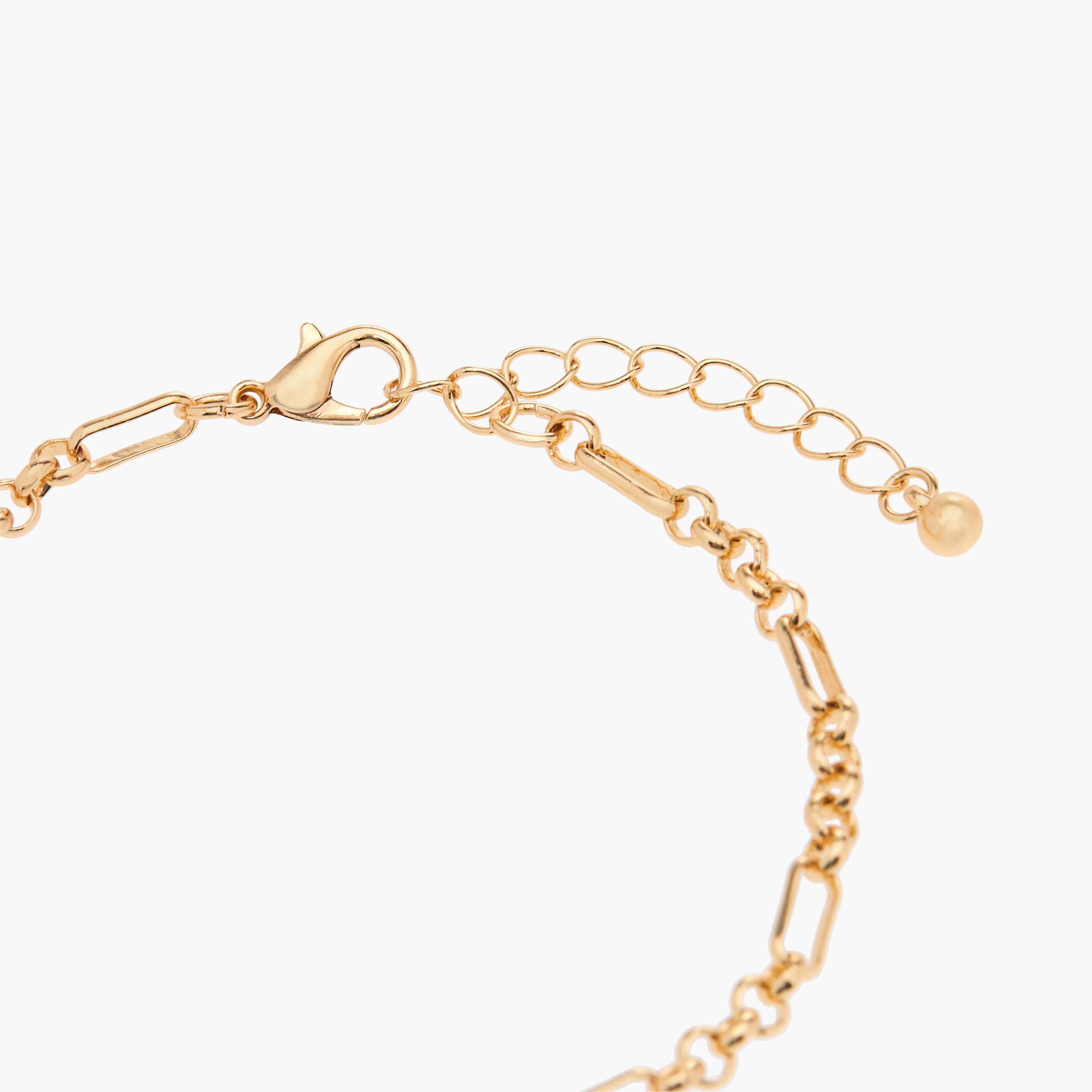 أساور سلسلة ميتاليك بمشبك إغلاق - طقم من 8 قطع-women-watchesandjewellery-jewellery-banglesandbracelets-image-11