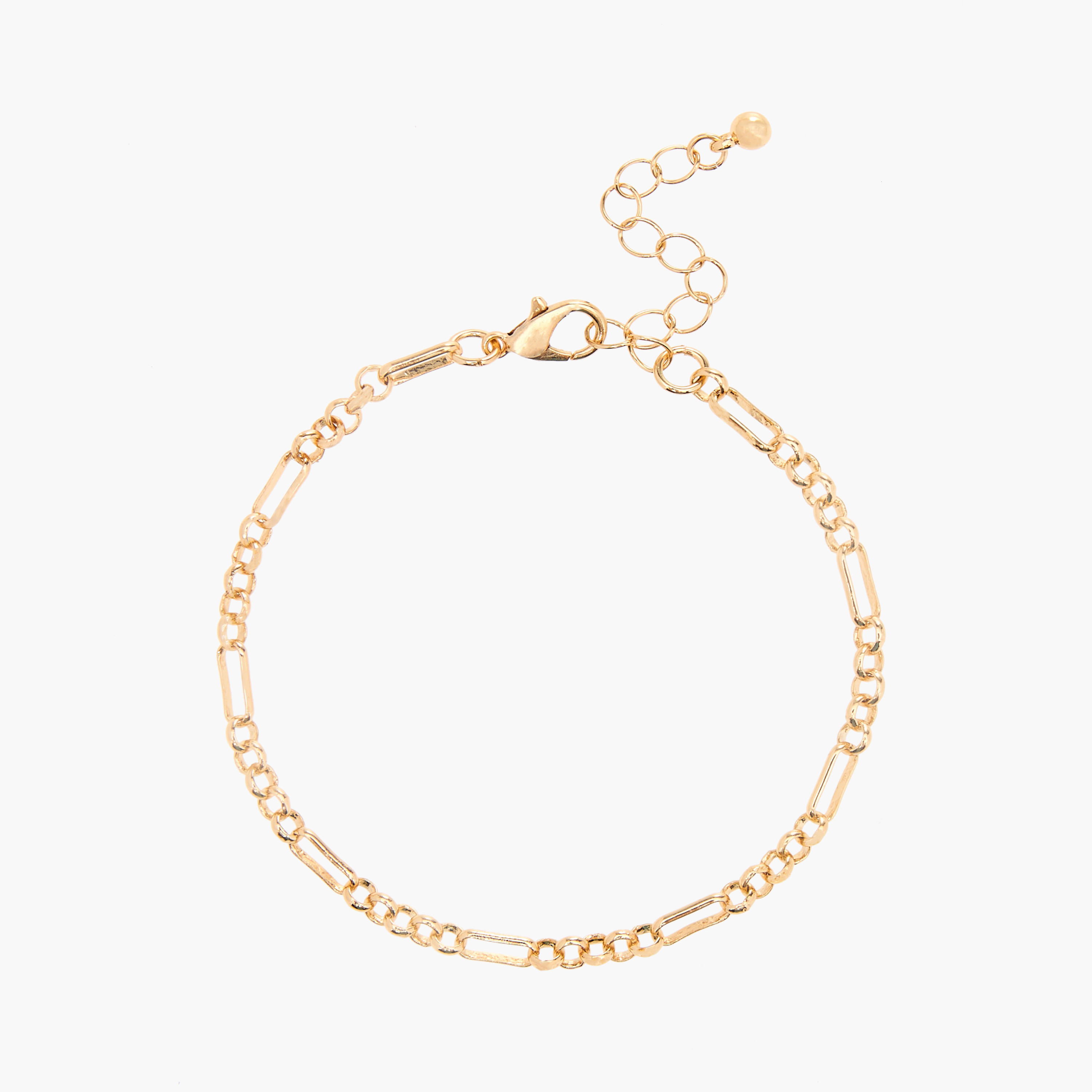 أساور سلسلة ميتاليك بمشبك إغلاق - طقم من 8 قطع-women-watchesandjewellery-jewellery-banglesandbracelets-image-3