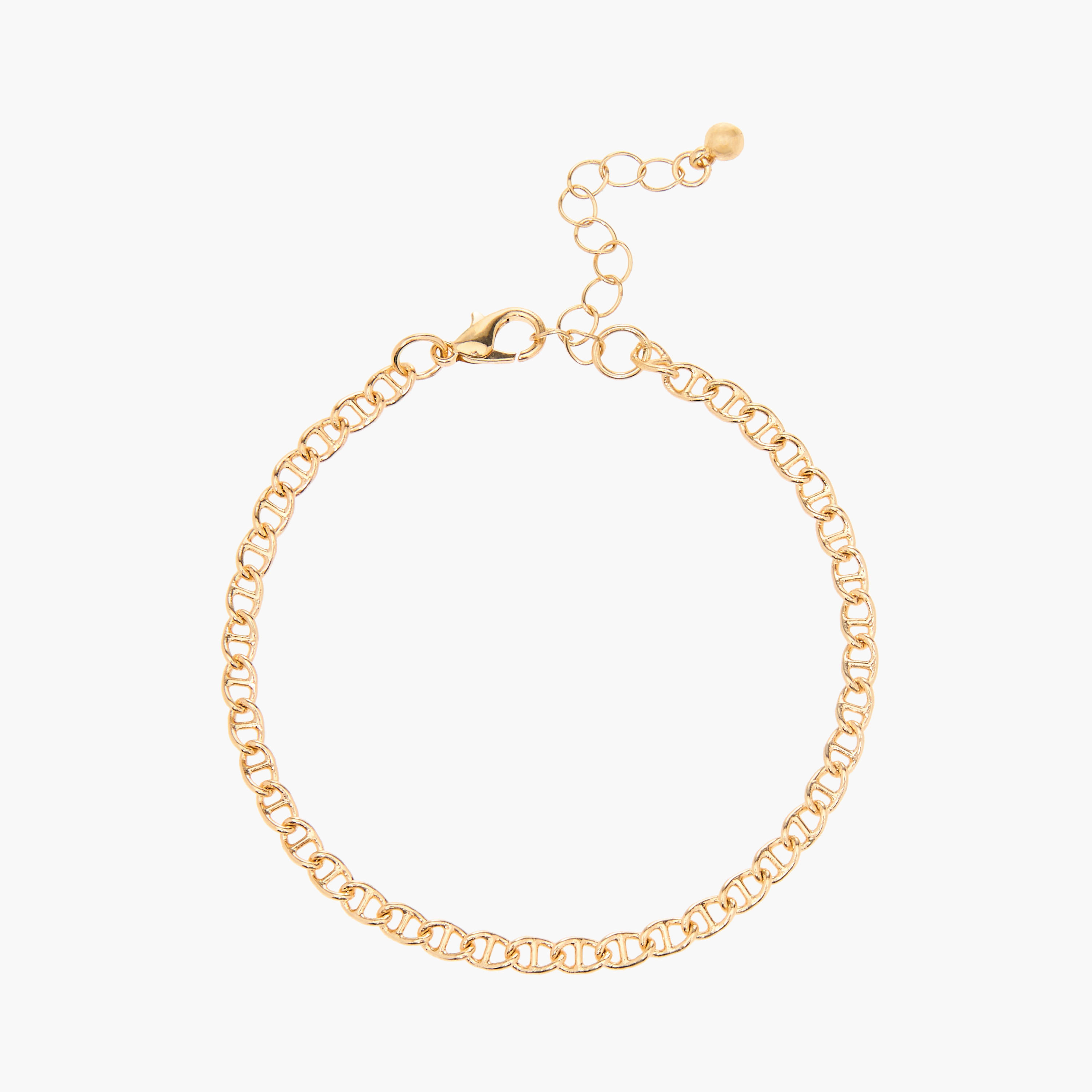 أساور سلسلة ميتاليك بمشبك إغلاق - طقم من 8 قطع-women-watchesandjewellery-jewellery-banglesandbracelets-image-5