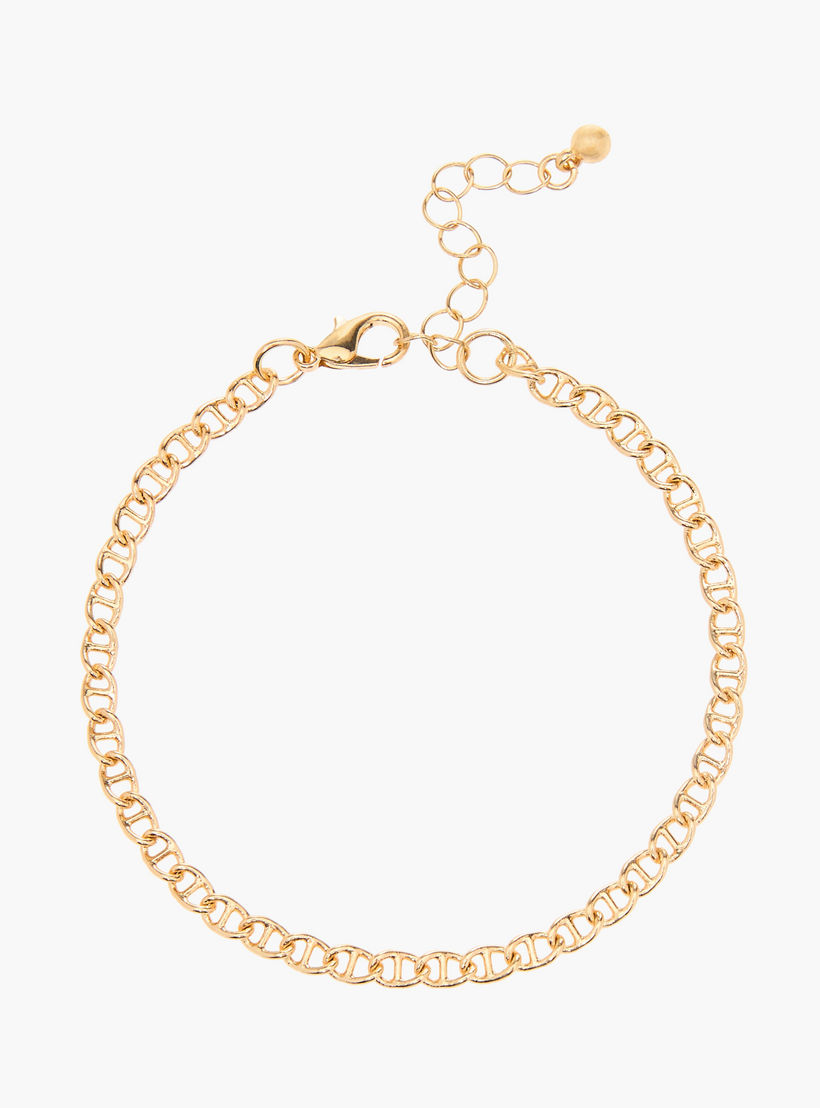 أساور سلسلة ميتاليك بمشبك إغلاق - طقم من 8 قطع-women-watchesandjewellery-jewellery-banglesandbracelets-image-5