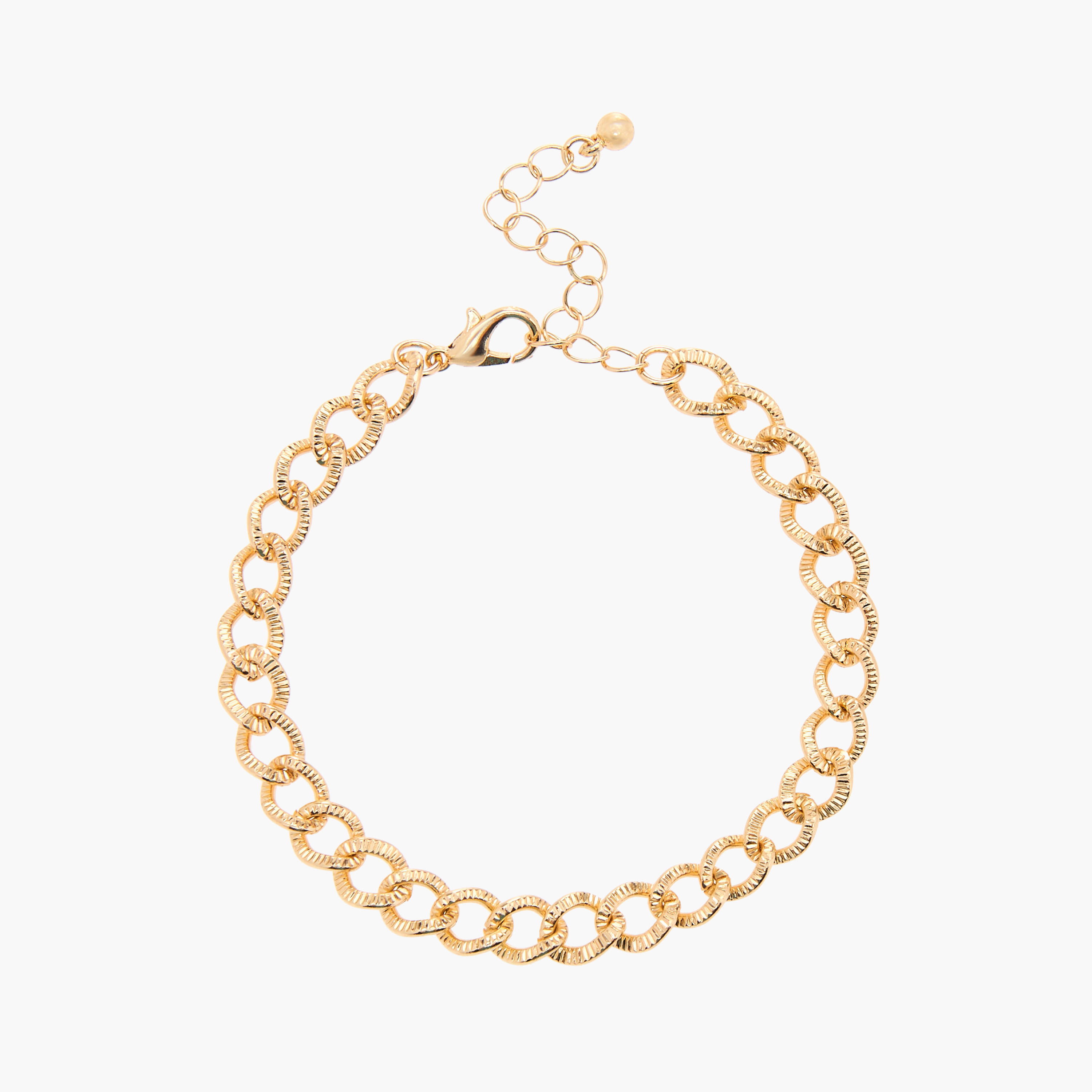 أساور سلسلة ميتاليك بمشبك إغلاق - طقم من 8 قطع-women-watchesandjewellery-jewellery-banglesandbracelets-image-6