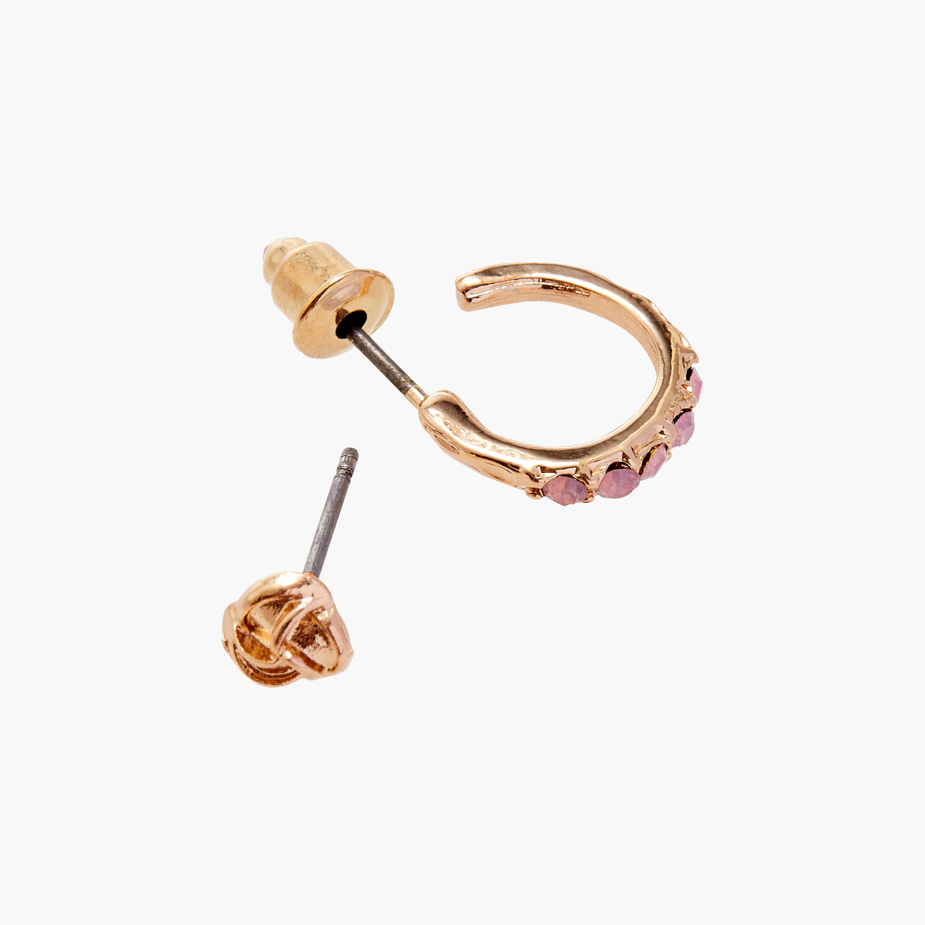 حلقان متنوعة بمكبس إغلاق خلفي - طقم من 9-women-watchesandjewellery-jewellery-earrings-image-1