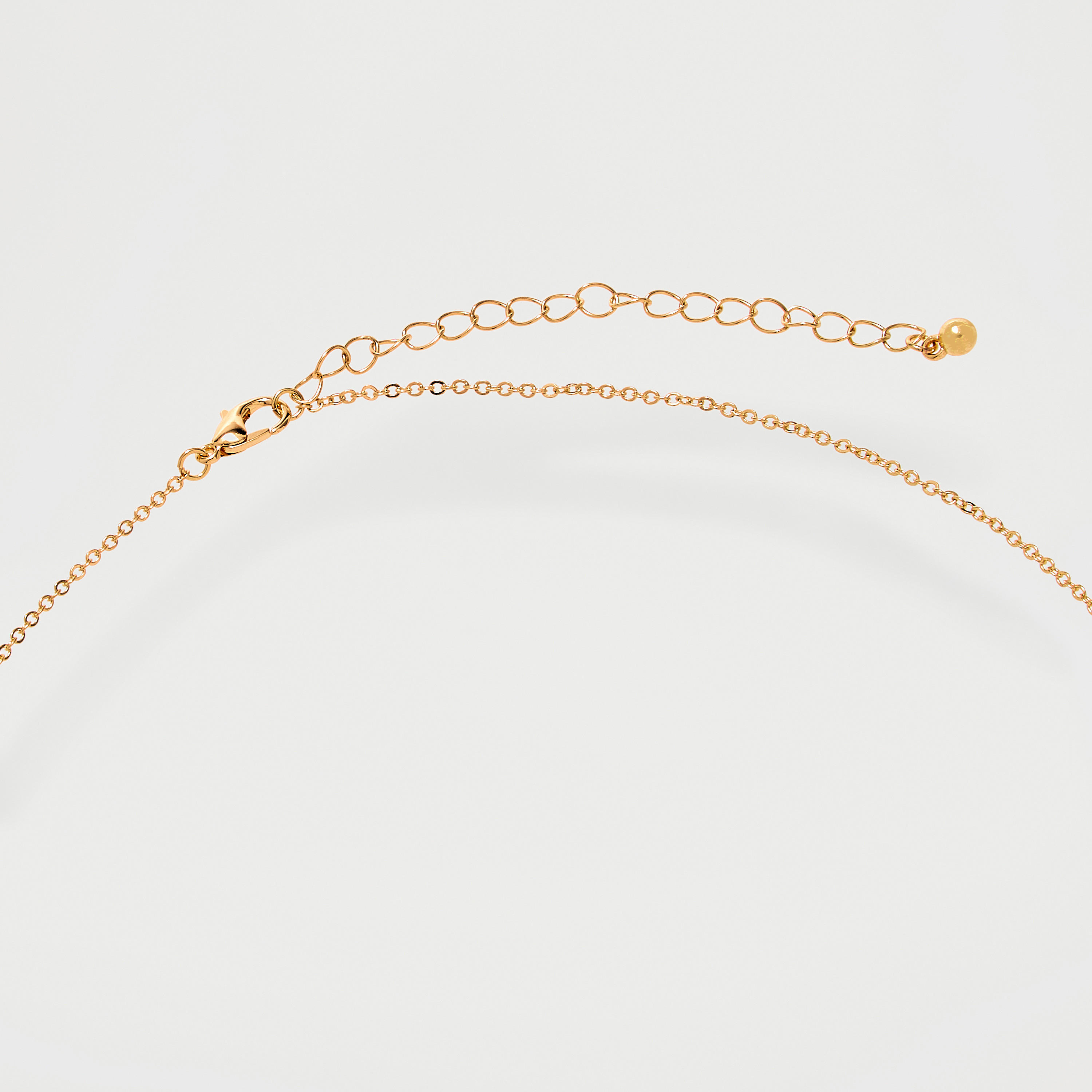 عقد بدلّاية حرف A ومشبك إغلاق-women-watchesandjewellery-jewellery-necklacesandpendants-image-4