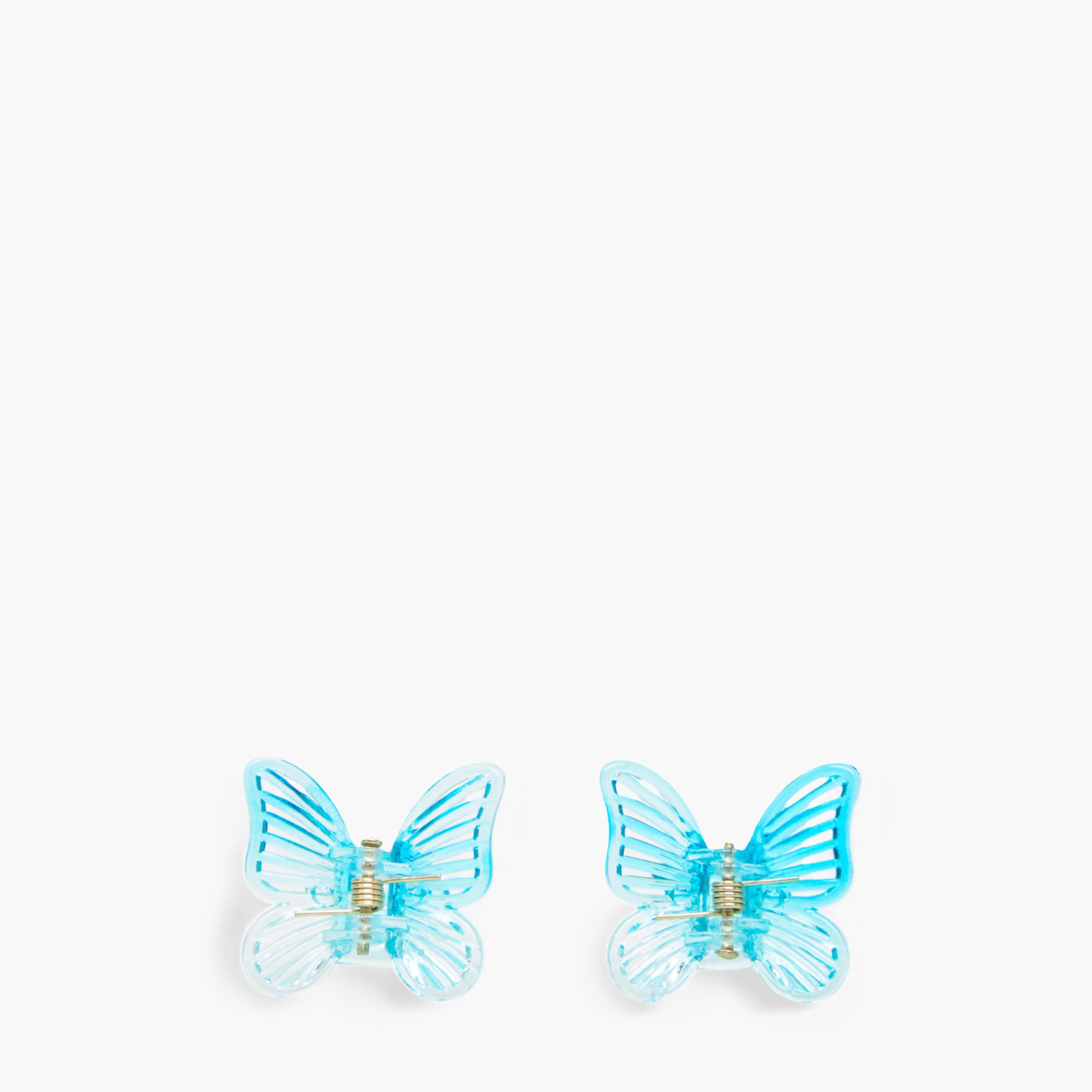 مشابك شعر بتصميم فراشة - طقم 10 قطع-women-hairaccessories-clamps-image-5